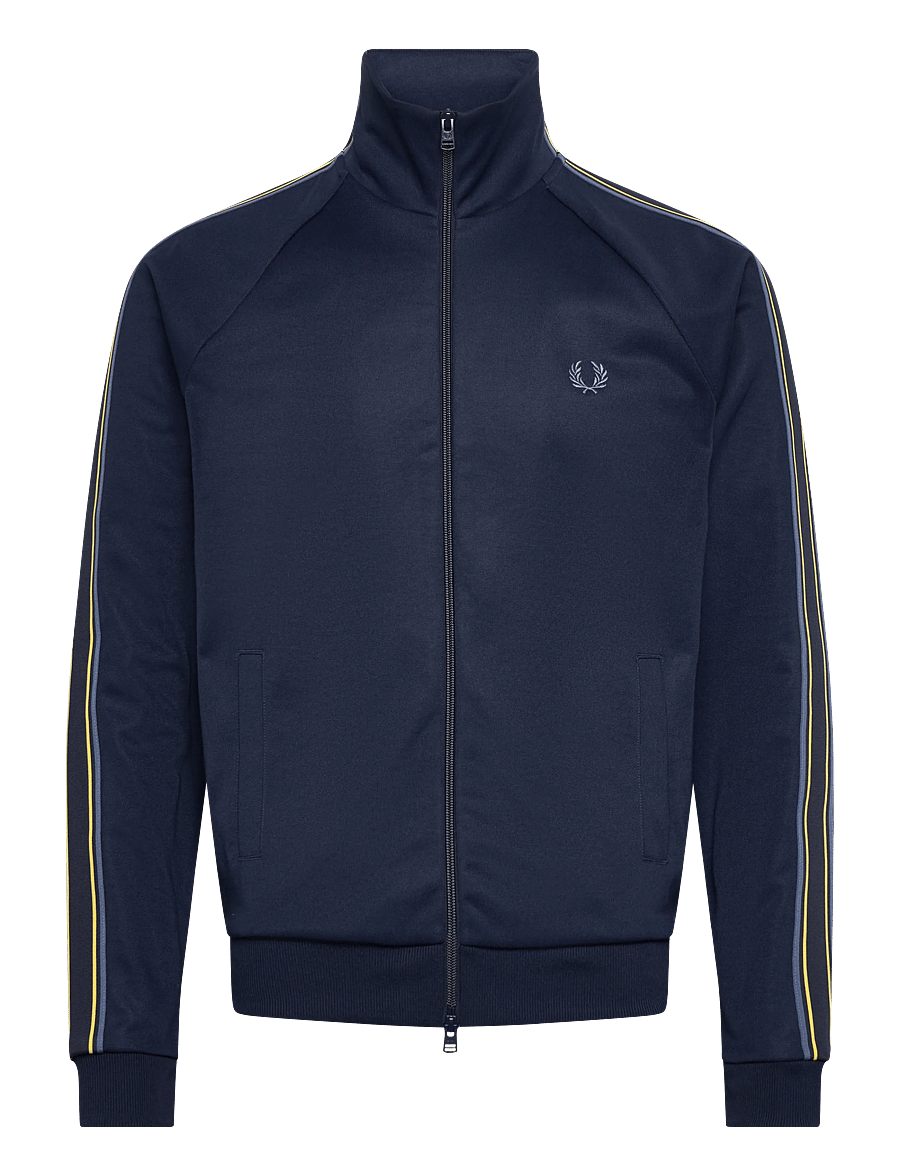 Fred Perry - TRAMLINE TAPE TRACK JKT - dressipluusid - tennis blue - 1