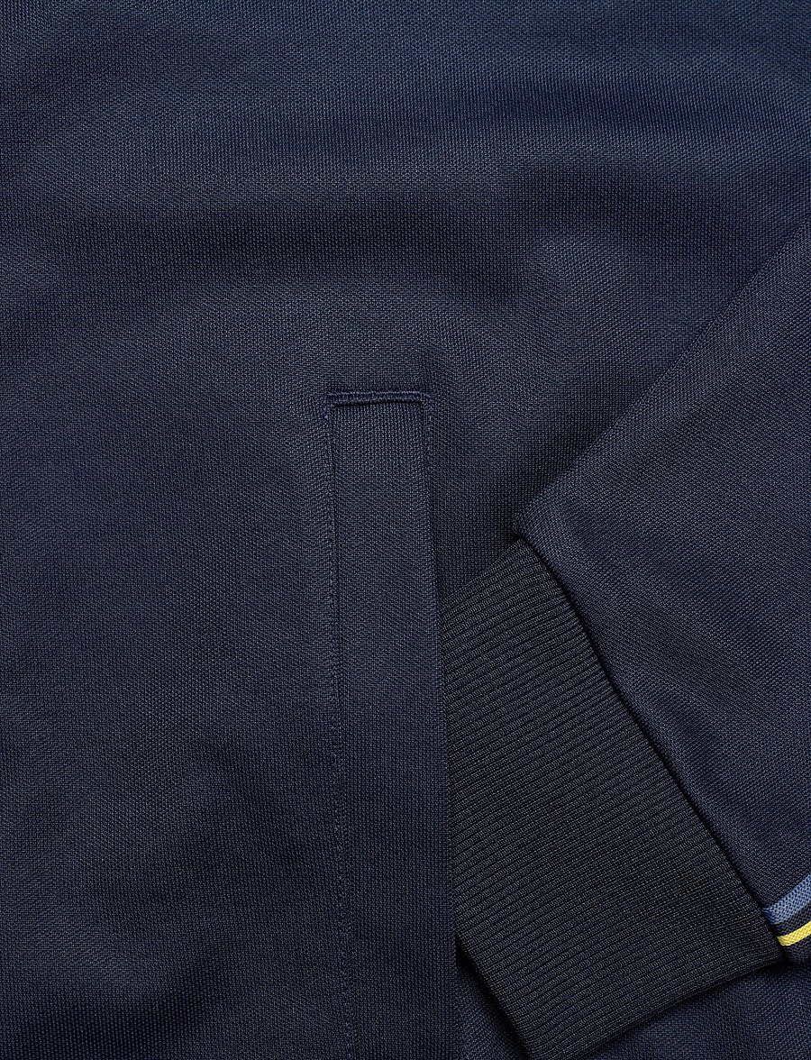 Fred Perry - TRAMLINE TAPE TRACK JKT - dressipluusid - tennis blue - 5