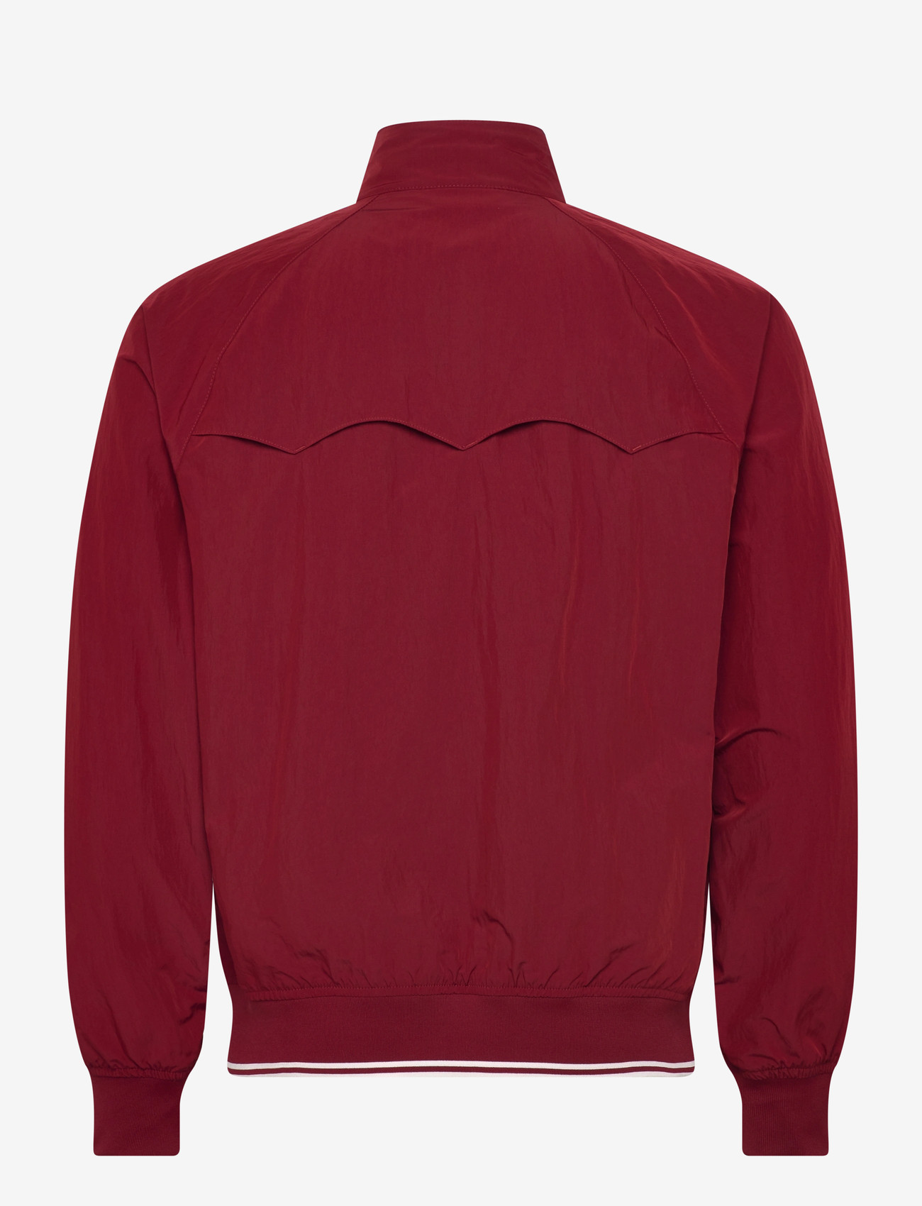 Fred Perry - CRINKLE HARRINGTON JKT - frühlingsjacken - burnt red - 1