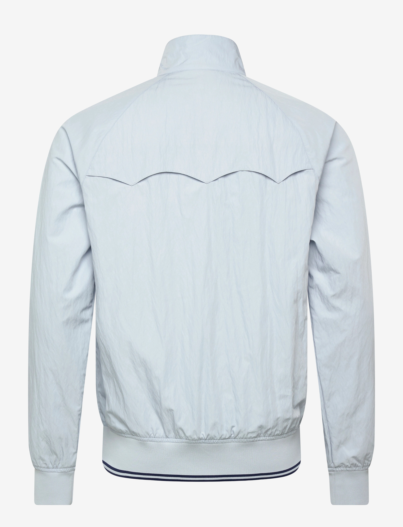Fred Perry - CRINKLE HARRINGTON JKT - forårsjakker - dusky blue - 2