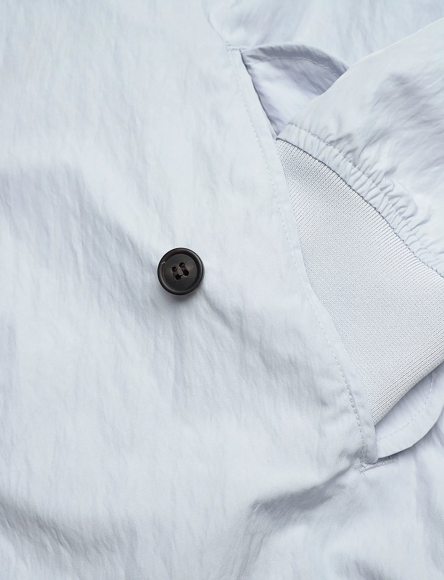 Fred Perry - CRINKLE HARRINGTON JKT - höstjackor - dusky blue - 5