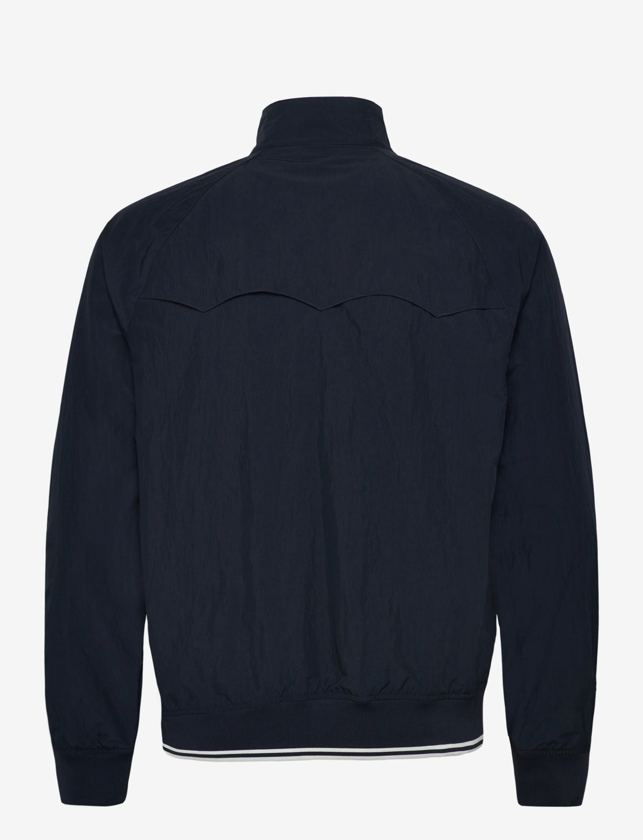 Fred Perry - CRINKLE HARRINGTON JKT - kevadjoped - navy - 1