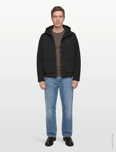Cropped Ripstop Parka - Vindjakker