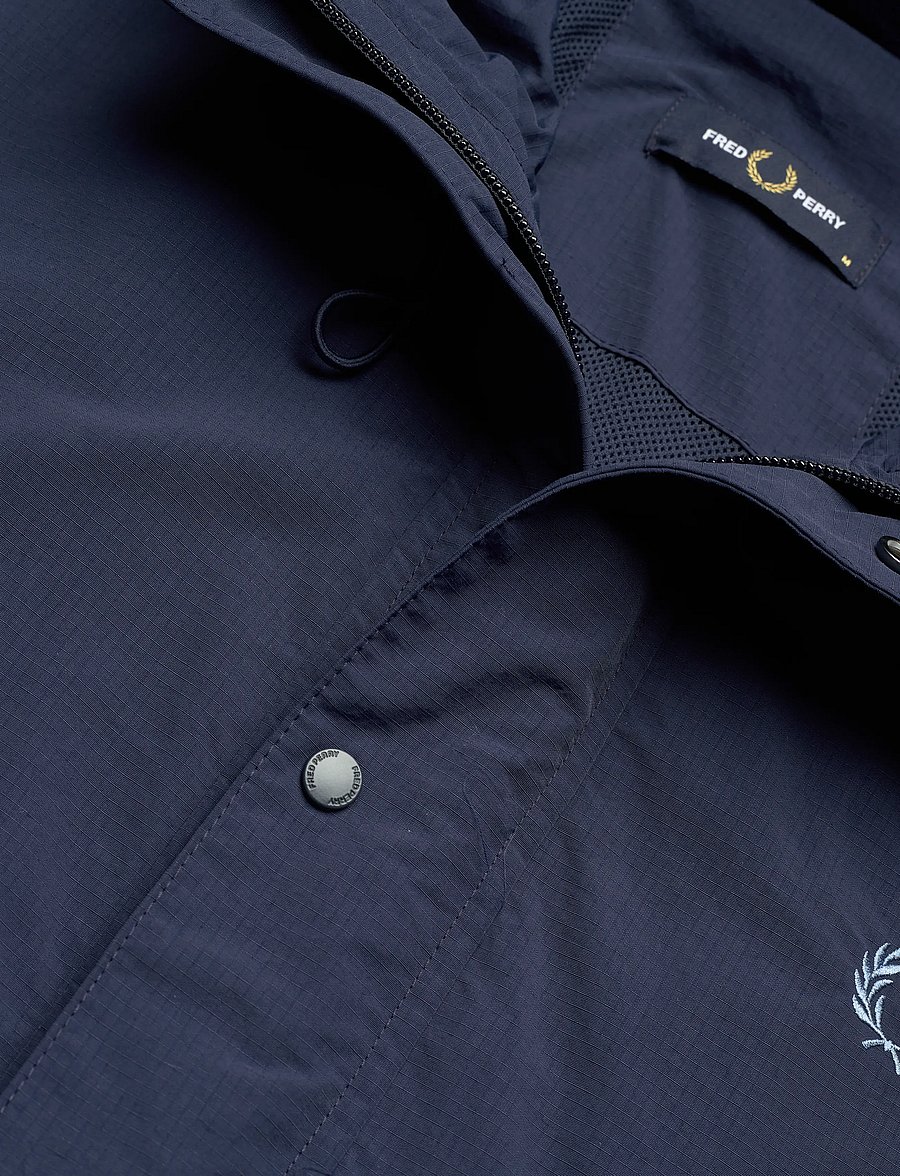 Fred Perry - CROPPED RIPSTOP PARKA - fall jackets - tennis blue - 5