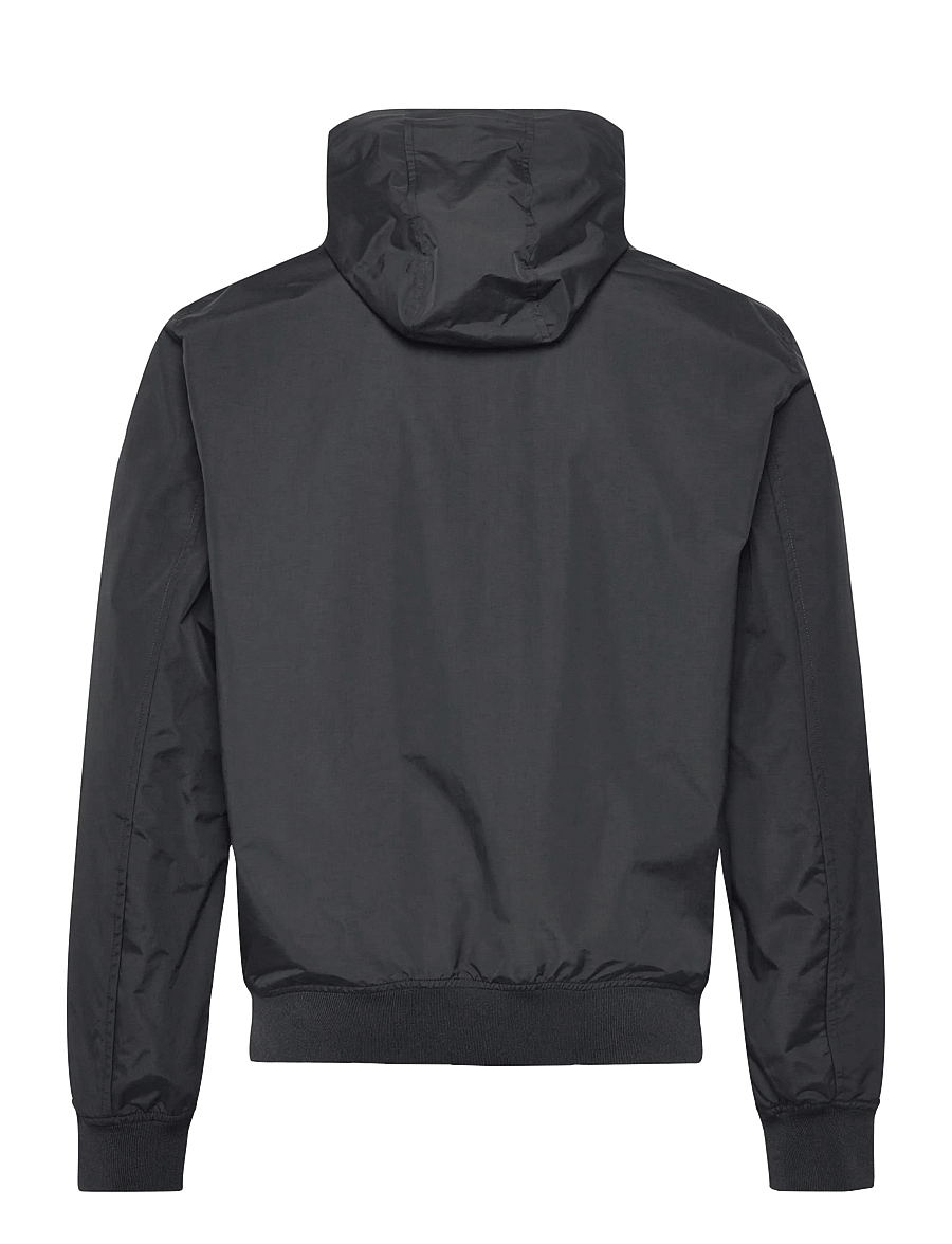 Fred Perry - HOODED BRENTHAM JKT - sügisjoped - black - 2