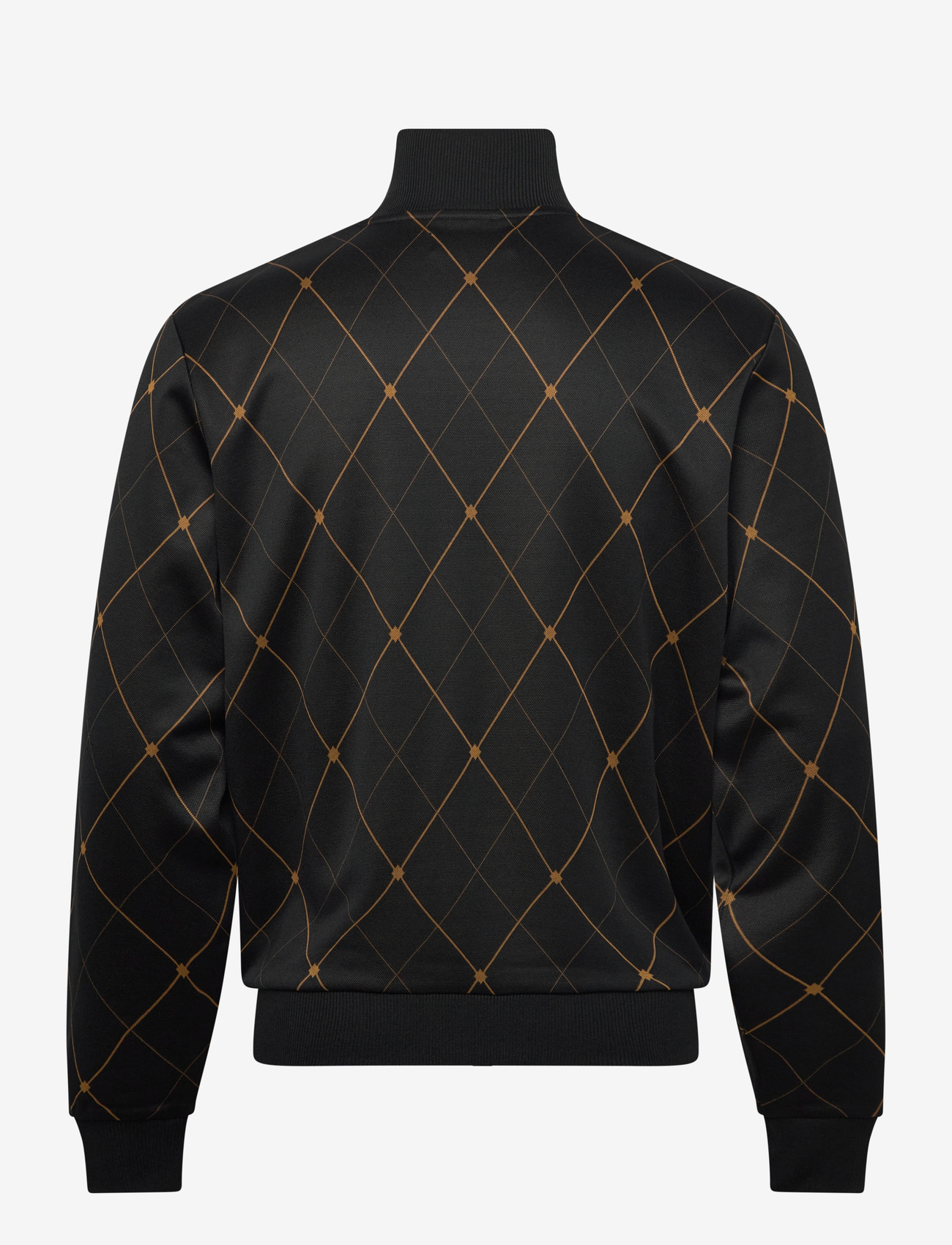 Fred Perry - ARGYLE TRACK JACKET - forårsjakker - black - 2