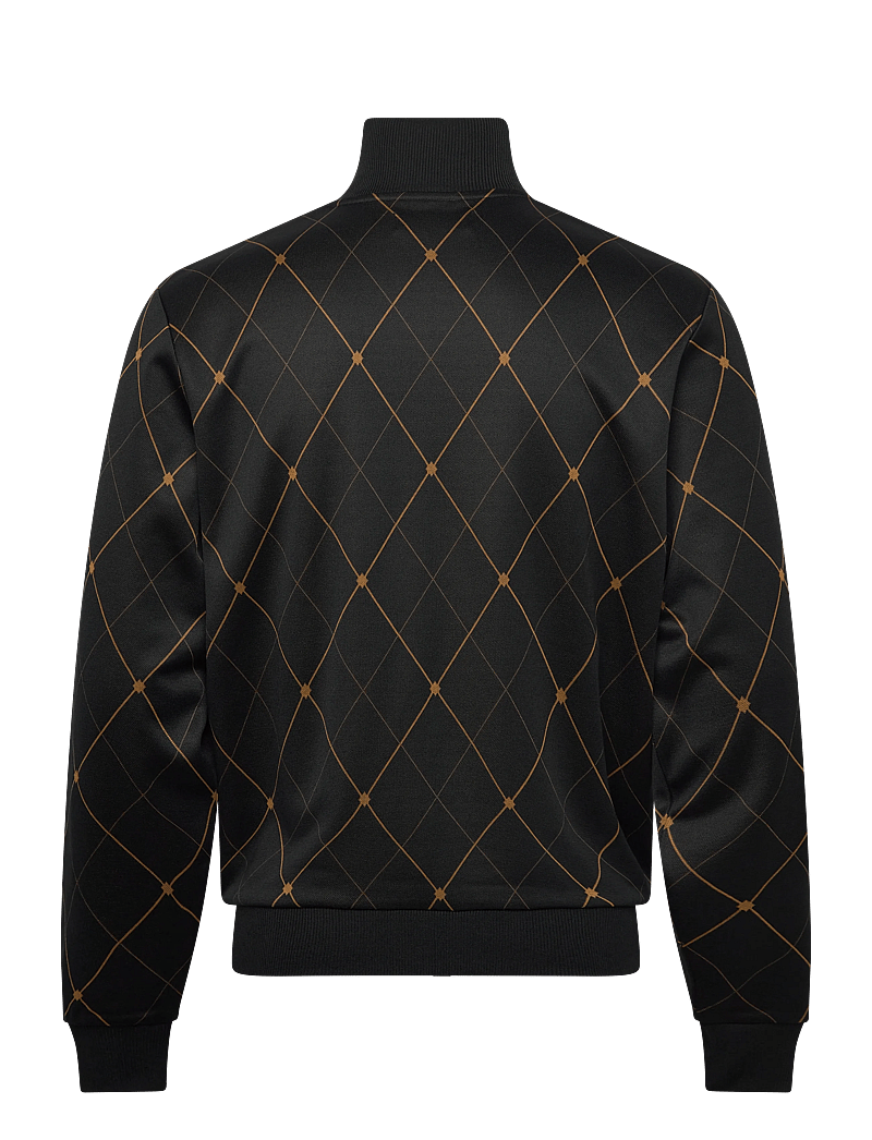Fred Perry - ARGYLE TRACK JACKET - forårsjakker - black - 2