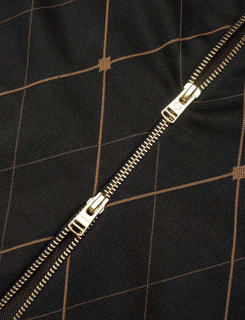 Fred Perry - ARGYLE TRACK JACKET - forårsjakker - black - 5