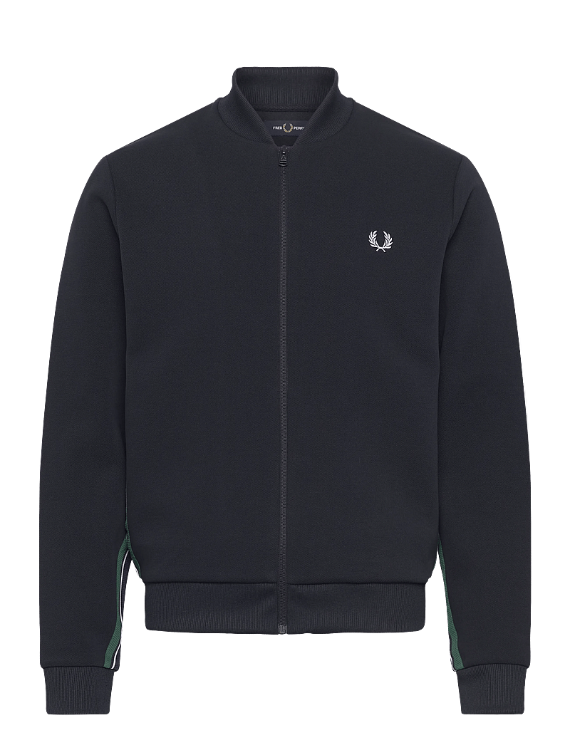 Fred Perry - STRIPE TAPE TRACK JACKET - nach anlass kaufen - navy - 1
