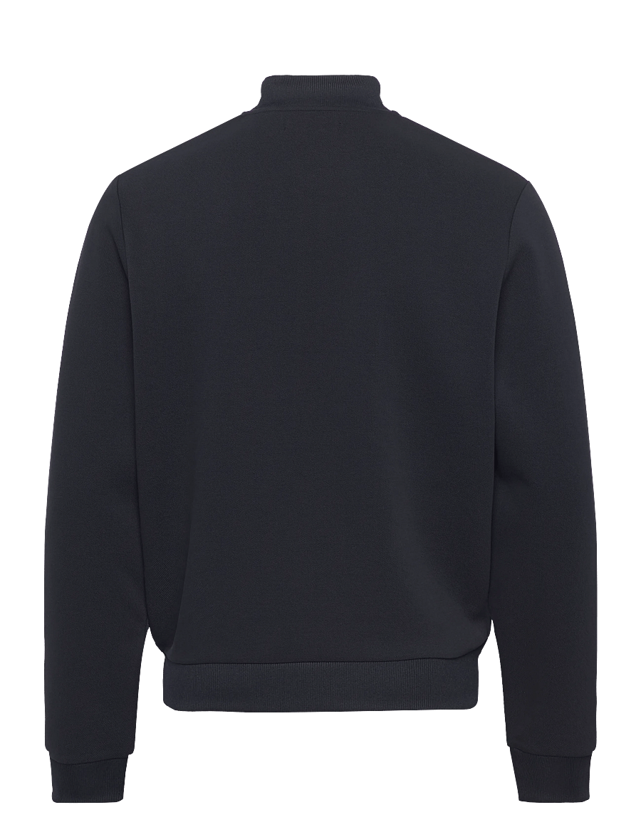 Fred Perry - STRIPE TAPE TRACK JACKET - hettupeysur - navy - 2