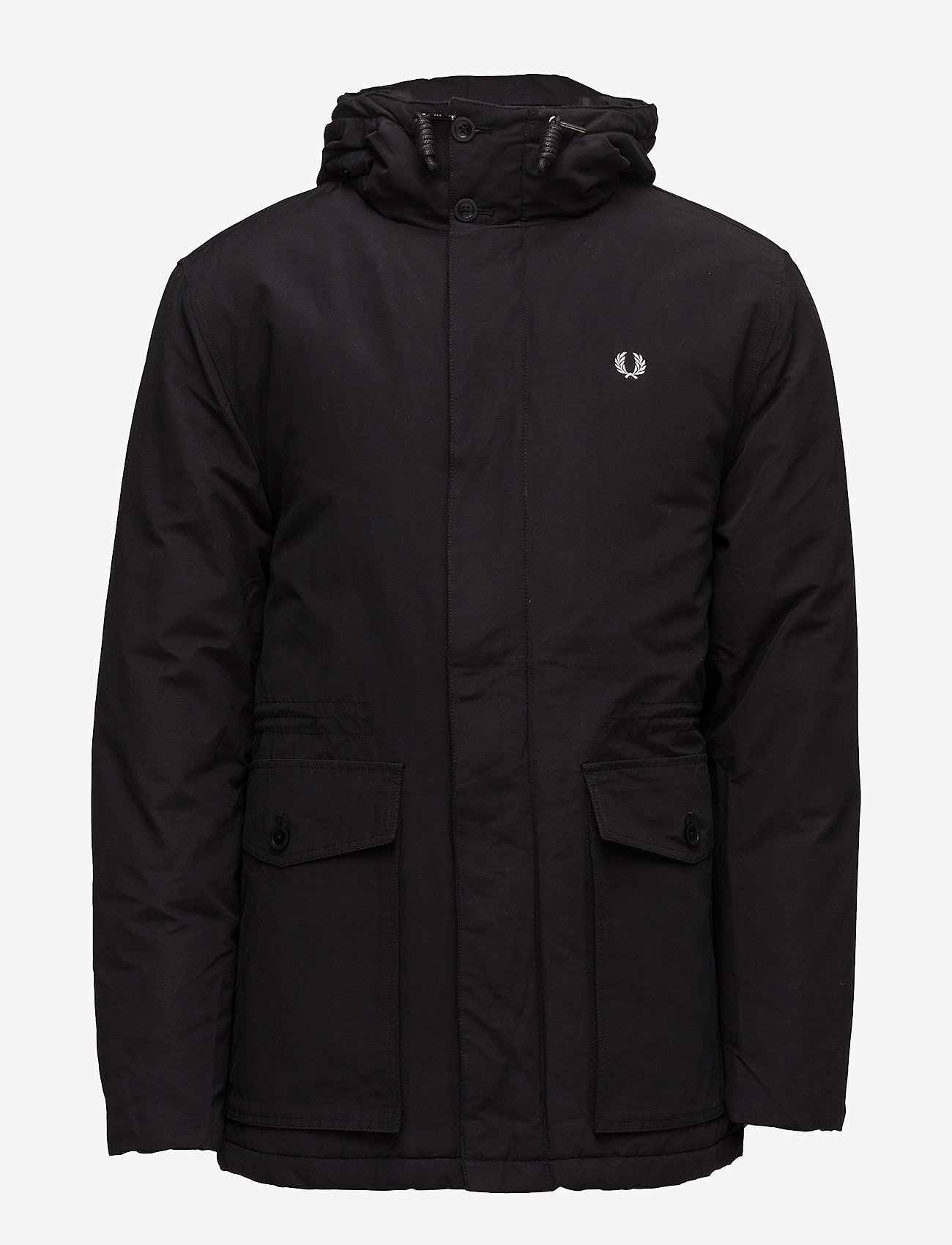 Fred Perry - QUILTED FUR TRIM PARKA - black - 2