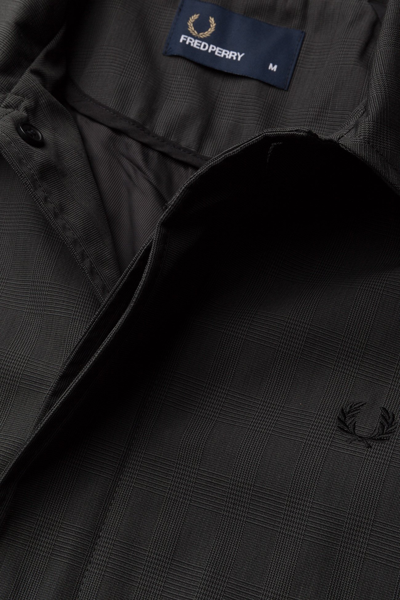 Fred Perry - PRINCE OF WALES CABAN - graphite - 2