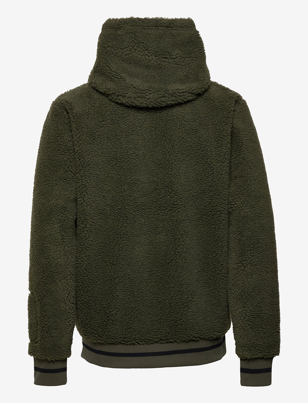 Fred Perry - BORG FLEECE BOMBER JKT - hunting green - 1