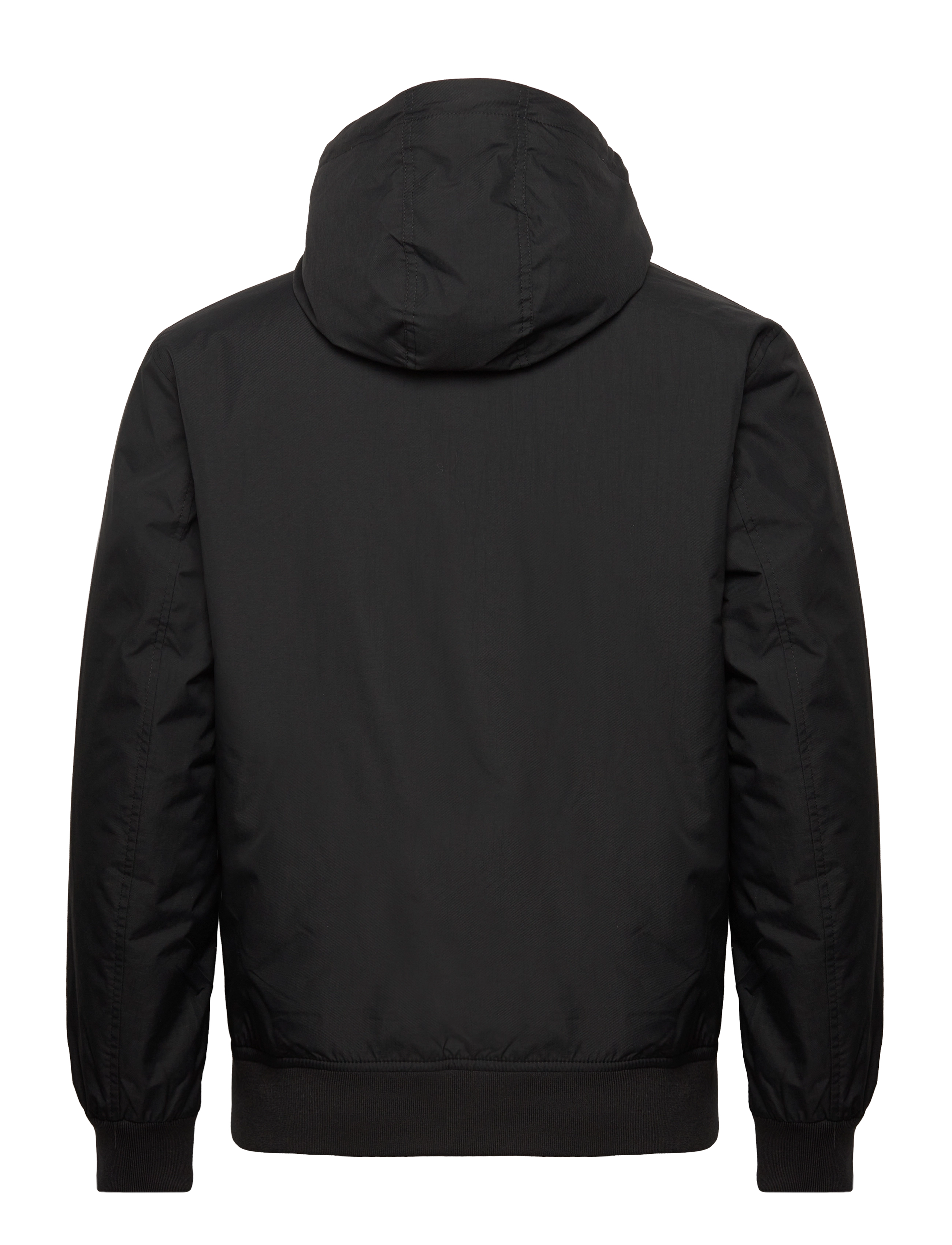 Fred Perry - PADDED HOODED BRENTHAM JKT - black/gunmetal - 1