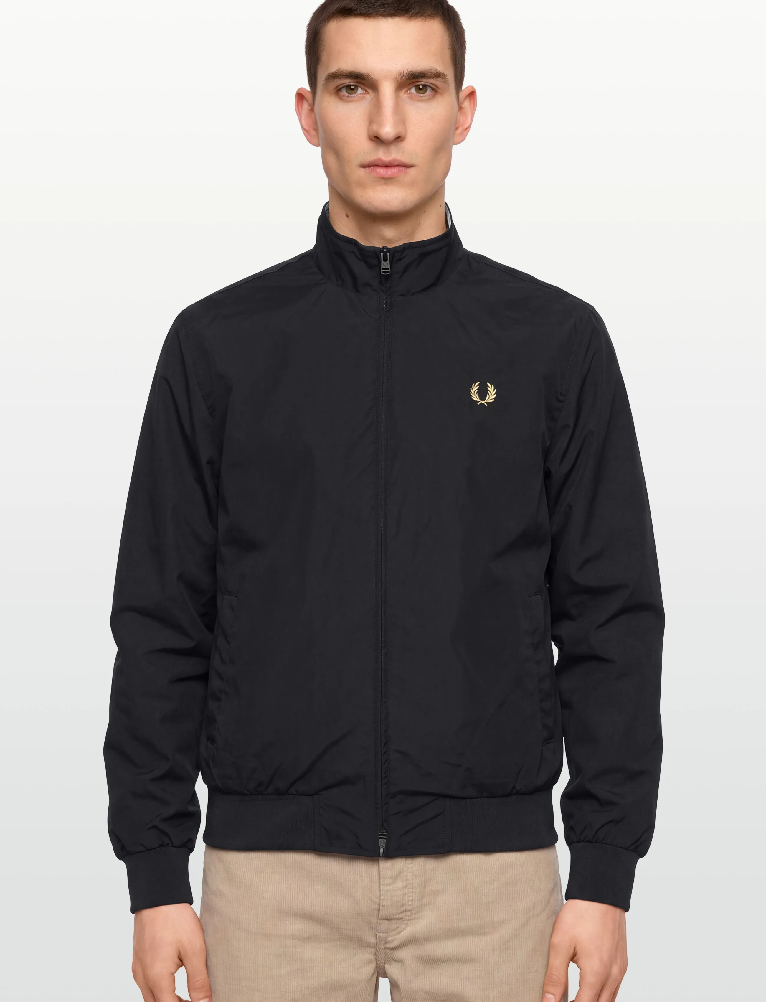 Fred Perry - THE BRENTHAM JACKET - vindjakker - black - 3