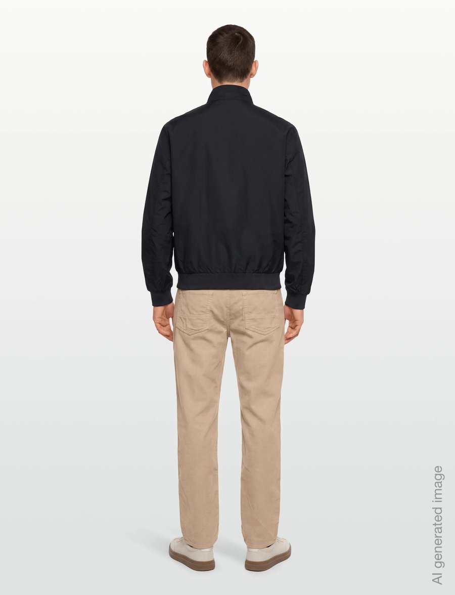 Fred Perry - BRENTHAM JACKET - vestes légères use default - black - 4