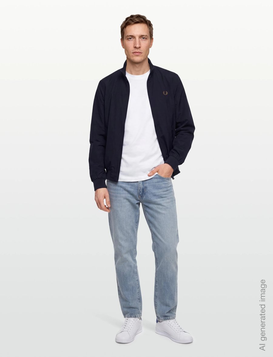 Fred Perry - BRENTHAM JACKET - bomber jackets - navy - 0