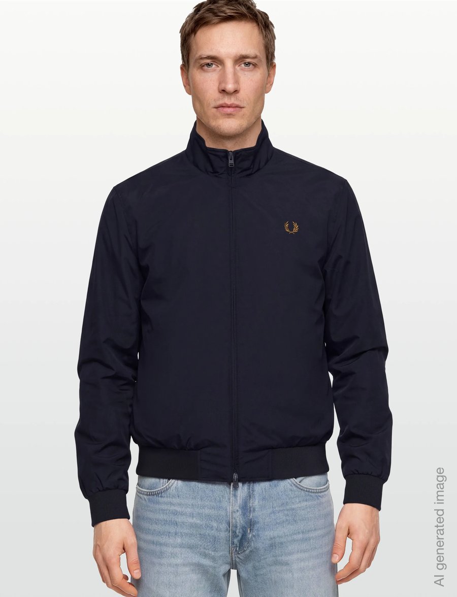 Fred Perry - BRENTHAM JACKET - bomber jackets - navy - 3