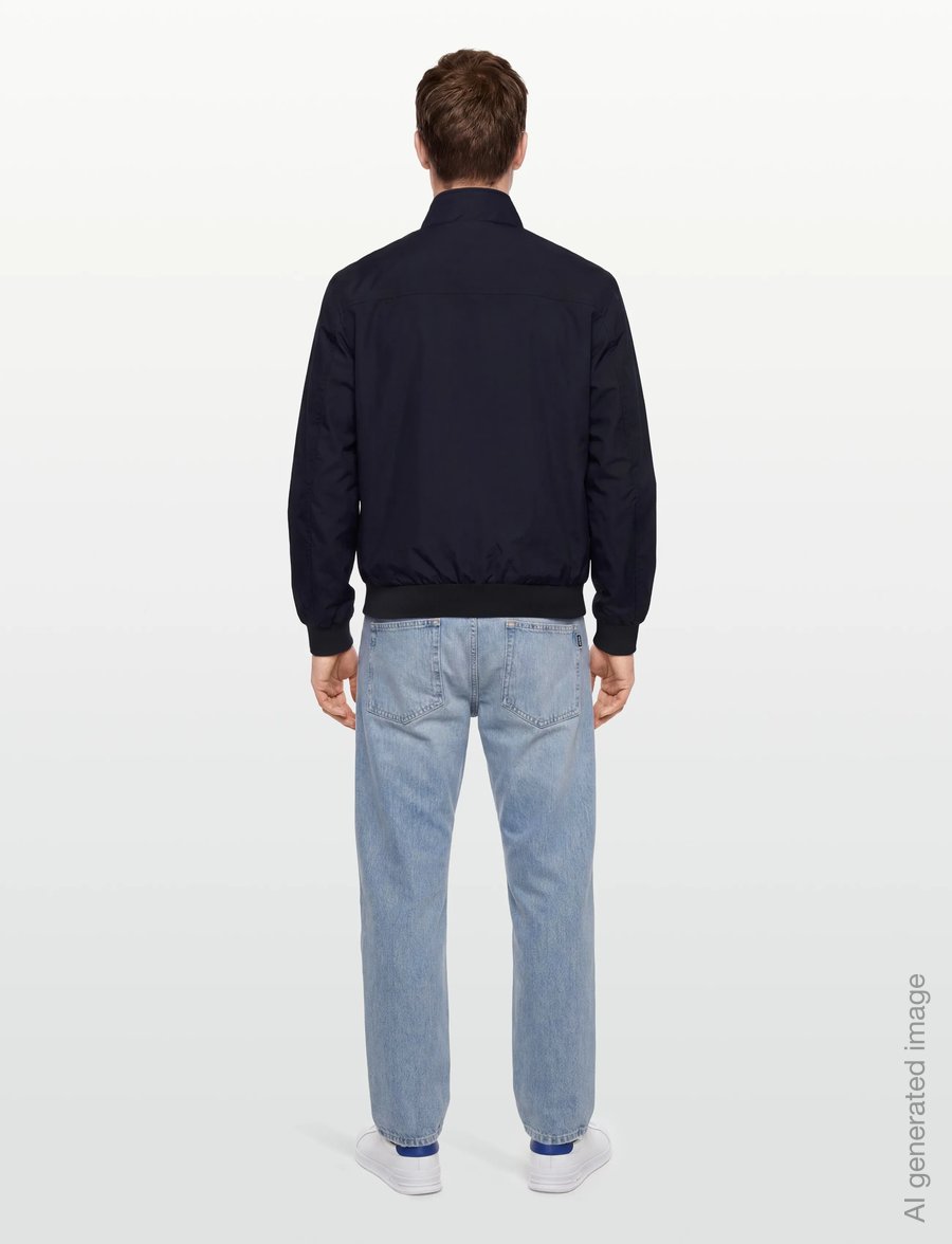 Fred Perry - BRENTHAM JACKET - bomber jackets - navy - 4