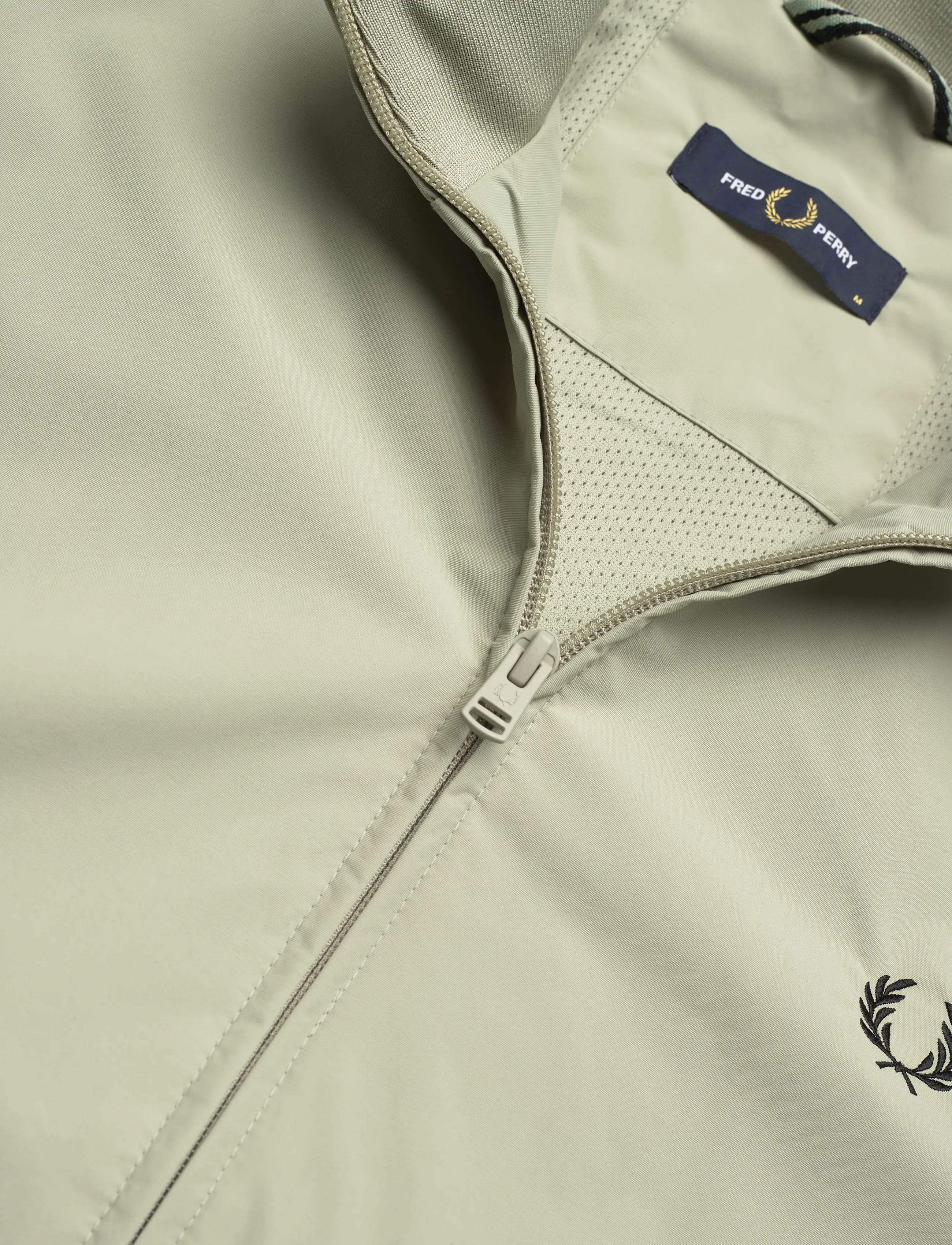 Fred Perry - THE BRENTHAM JACKET - light jackets - seagrass/black - 5