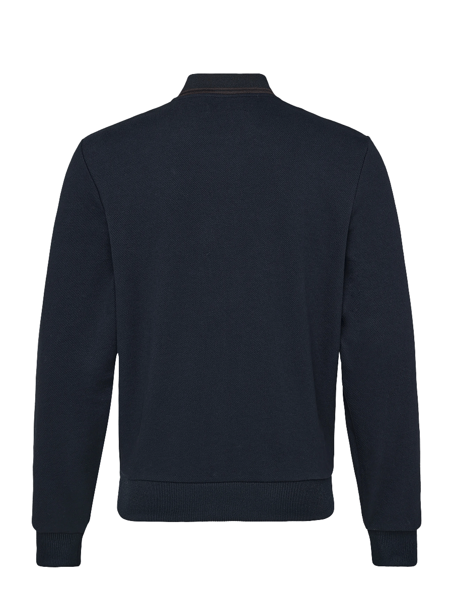 Fred Perry - TIPPED BOMBER TRACK JKT - sügisjoped - navy - 2
