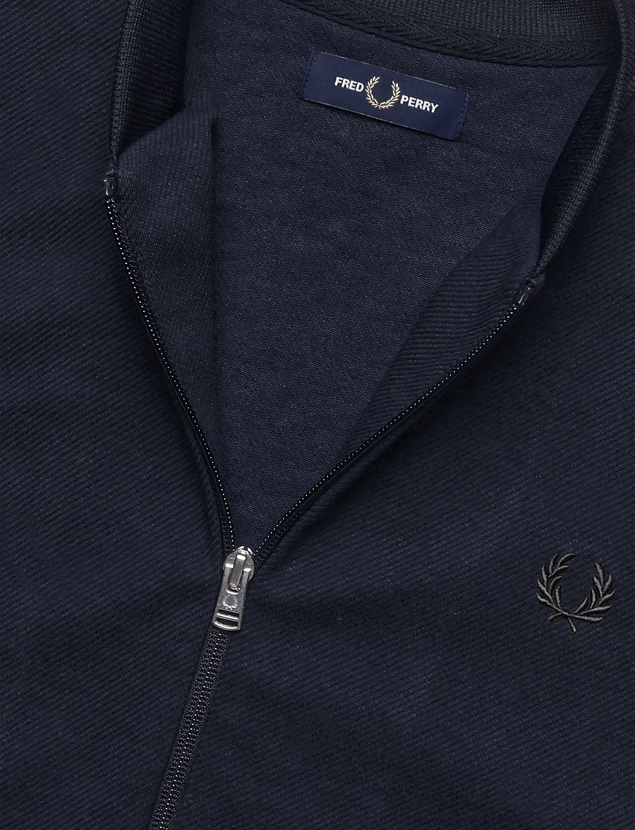 Fred Perry - TIPPED BOMBER TRACK JKT - sügisjoped - navy - 4