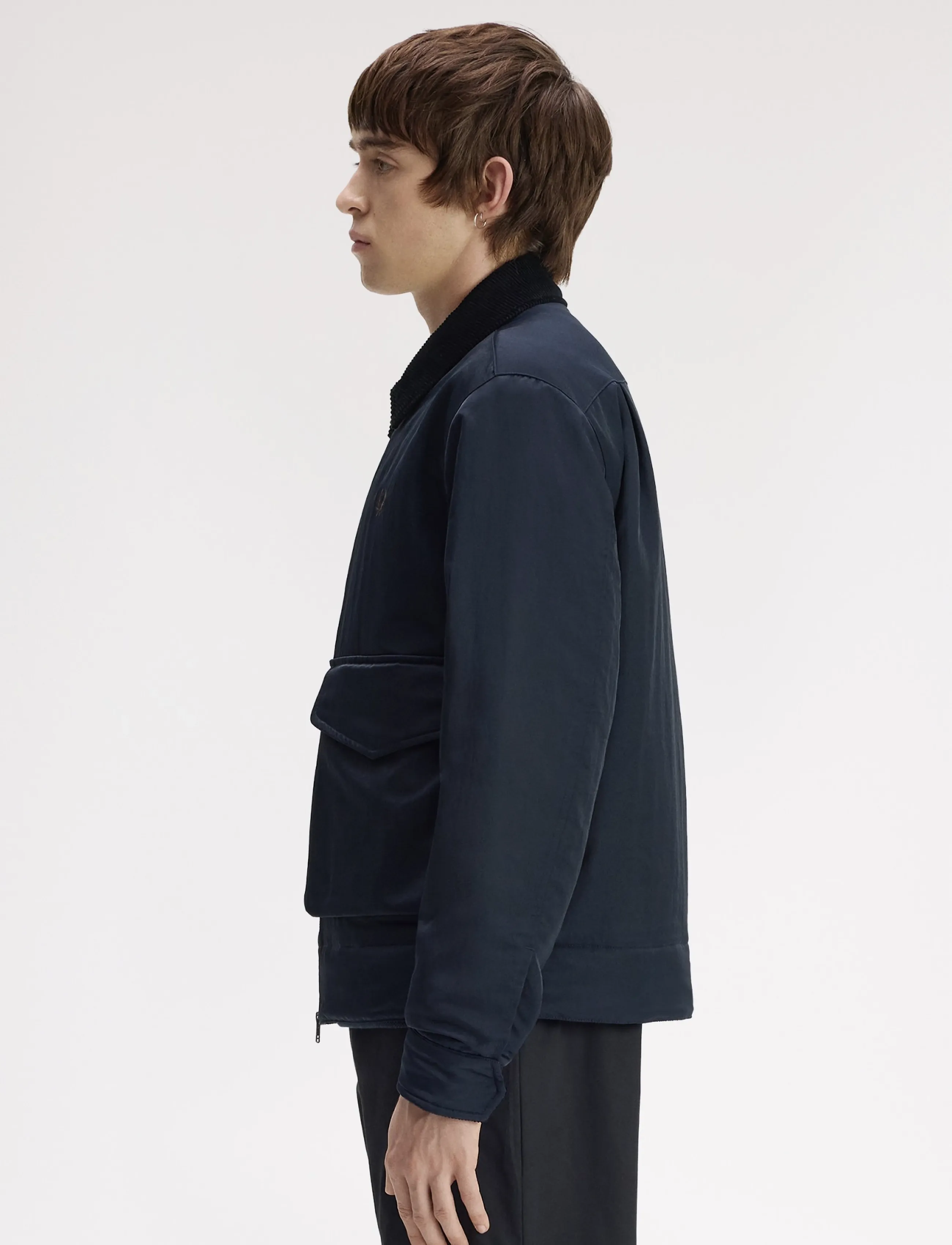 Fred Perry - NYLON CABAN JACKET - navy - 3