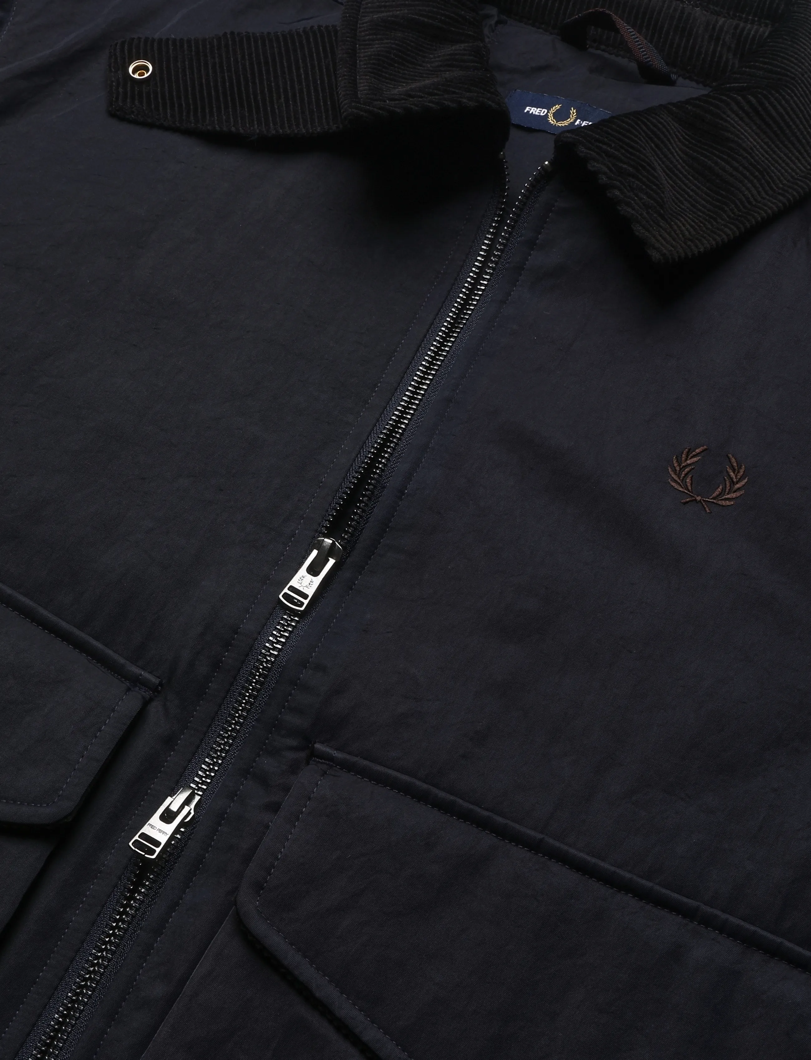 Fred Perry - NYLON CABAN JACKET - navy - 5