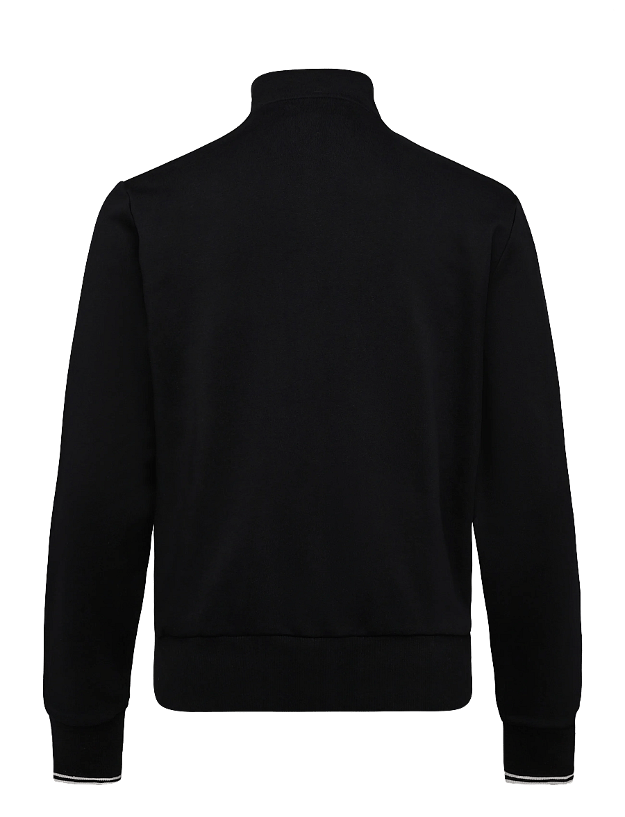 Fred Perry - ZIP THROUGH SWEATSHIRT - shop by occasion - black - 1