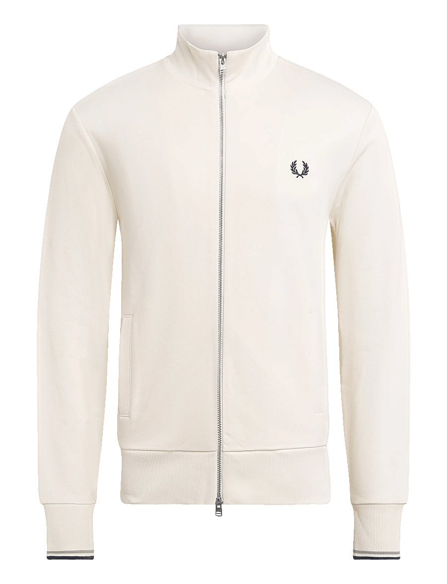 Fred Perry - ZIP THROUGH SWEATSHIRT - shop by occasion - ecru - 0