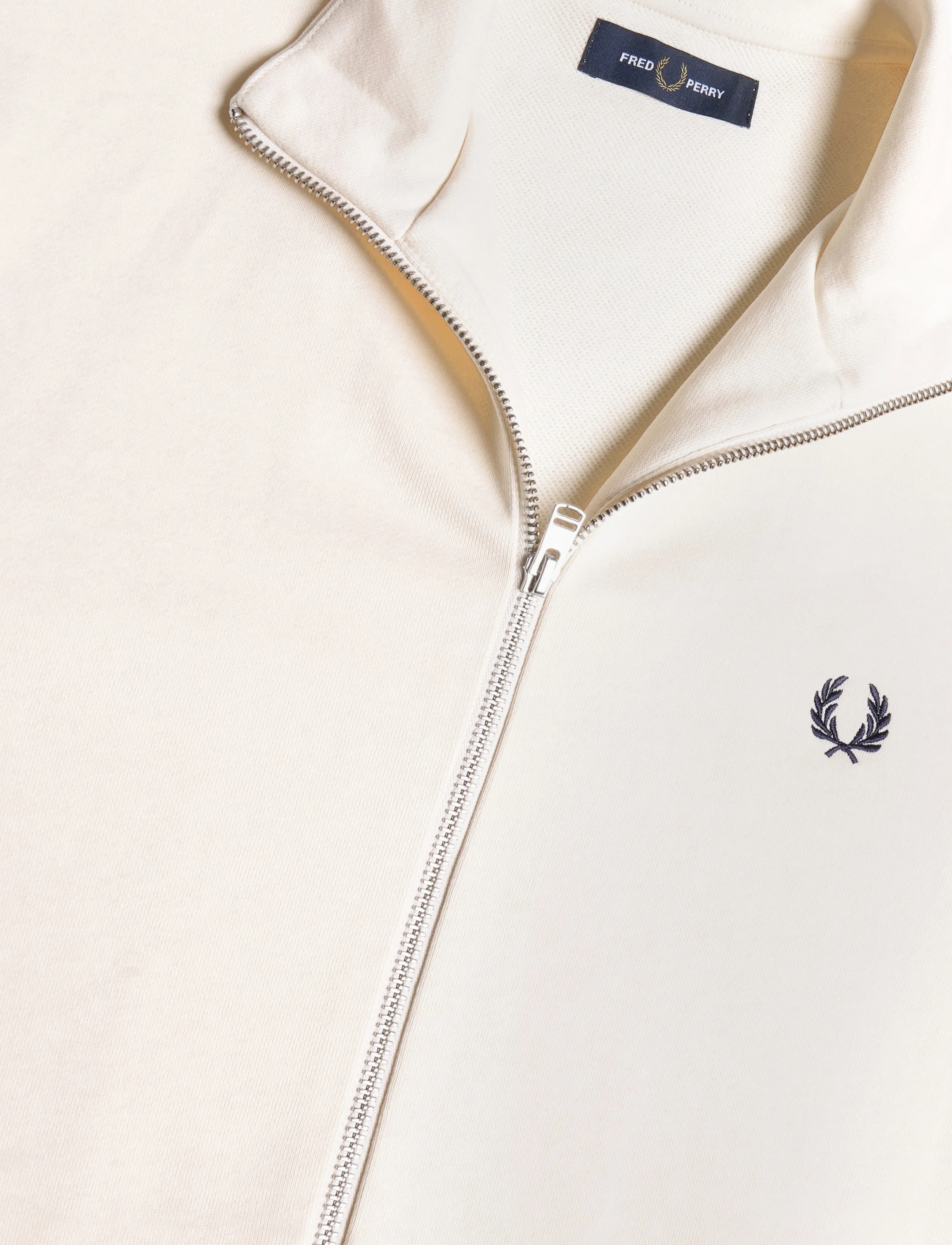 Fred Perry - ZIP THROUGH SWEATSHIRT - shop by occasion - ecru - 2