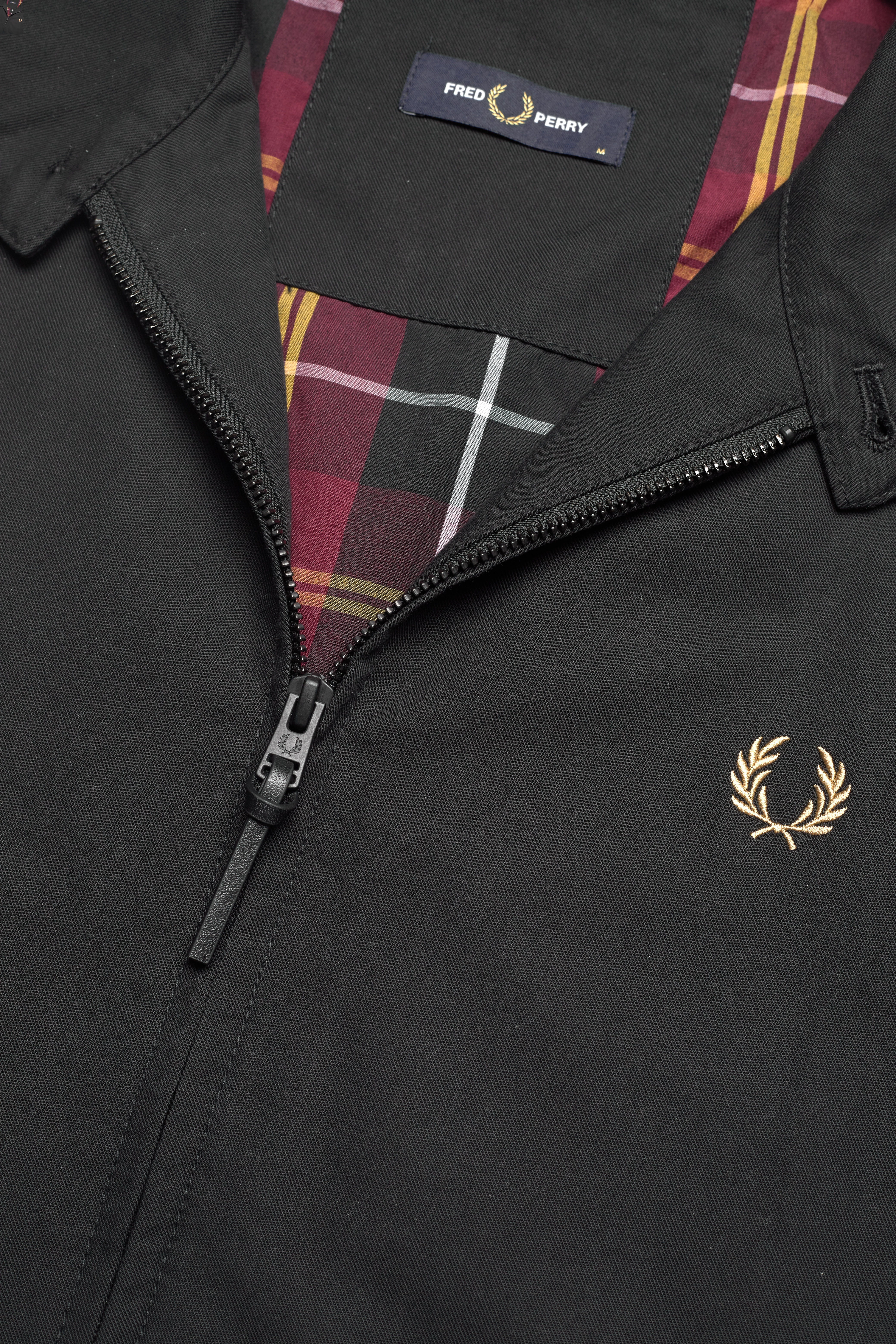 Fred Perry - HARRINGTON JACKET - black - 2