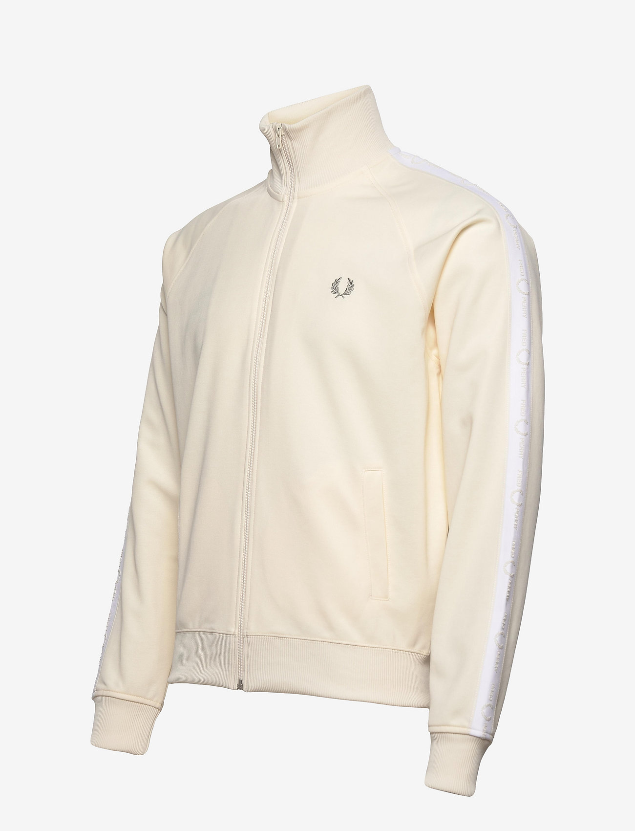 Fred Perry - TONAL TAPED TRACK JKT - ecru - 2
