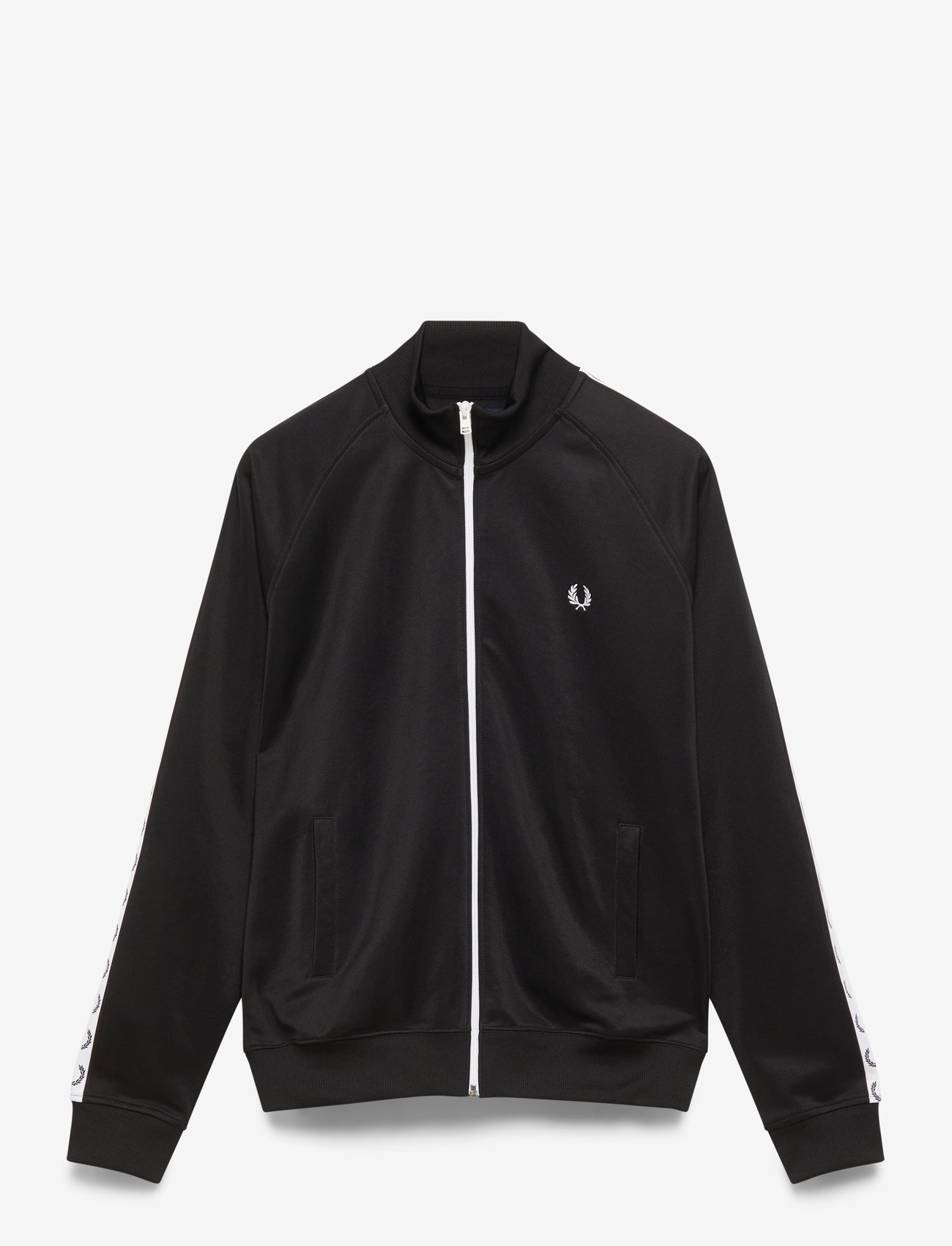 Fred Perry Taped Track Jacket (FPYJ4620) - Sweatshirts - Boozt.com