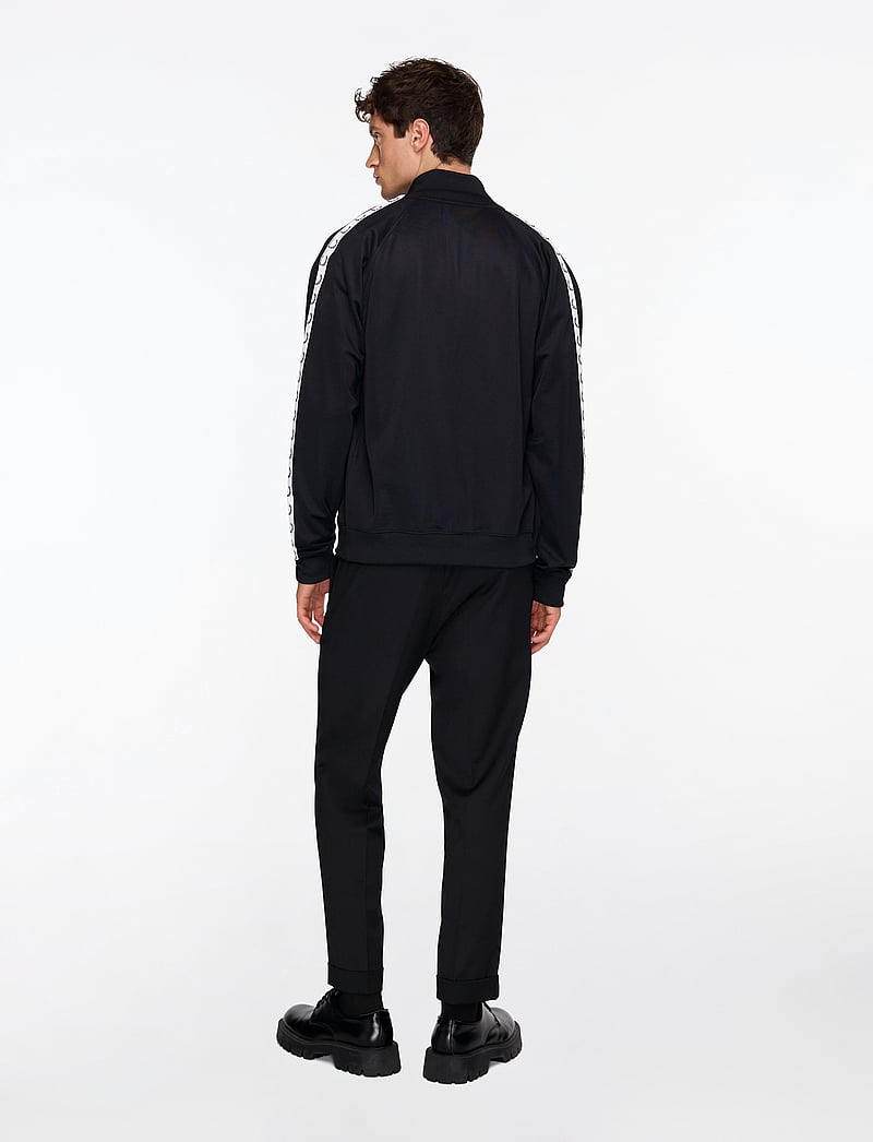 Fred Perry - TAPED TRACK JACKET - shop by occasion - black - 4