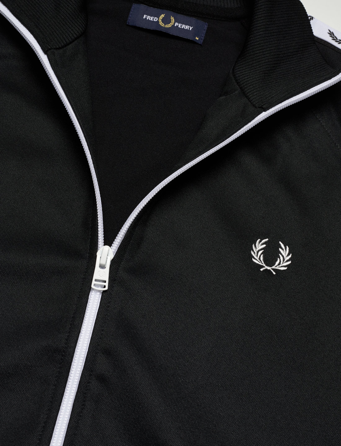 Fred Perry Taped Track Jacket Sweatshirts Boozt