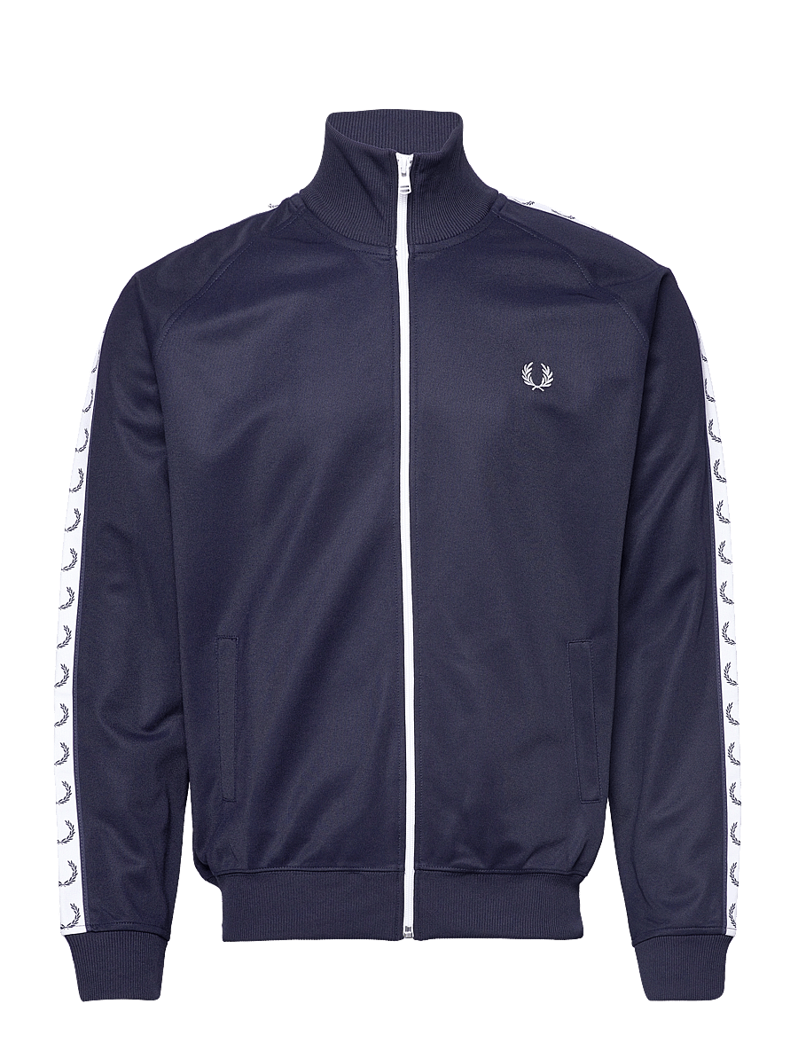 Fred Perry - TAPED TRACK JACKET - truien - carbon blue - 0