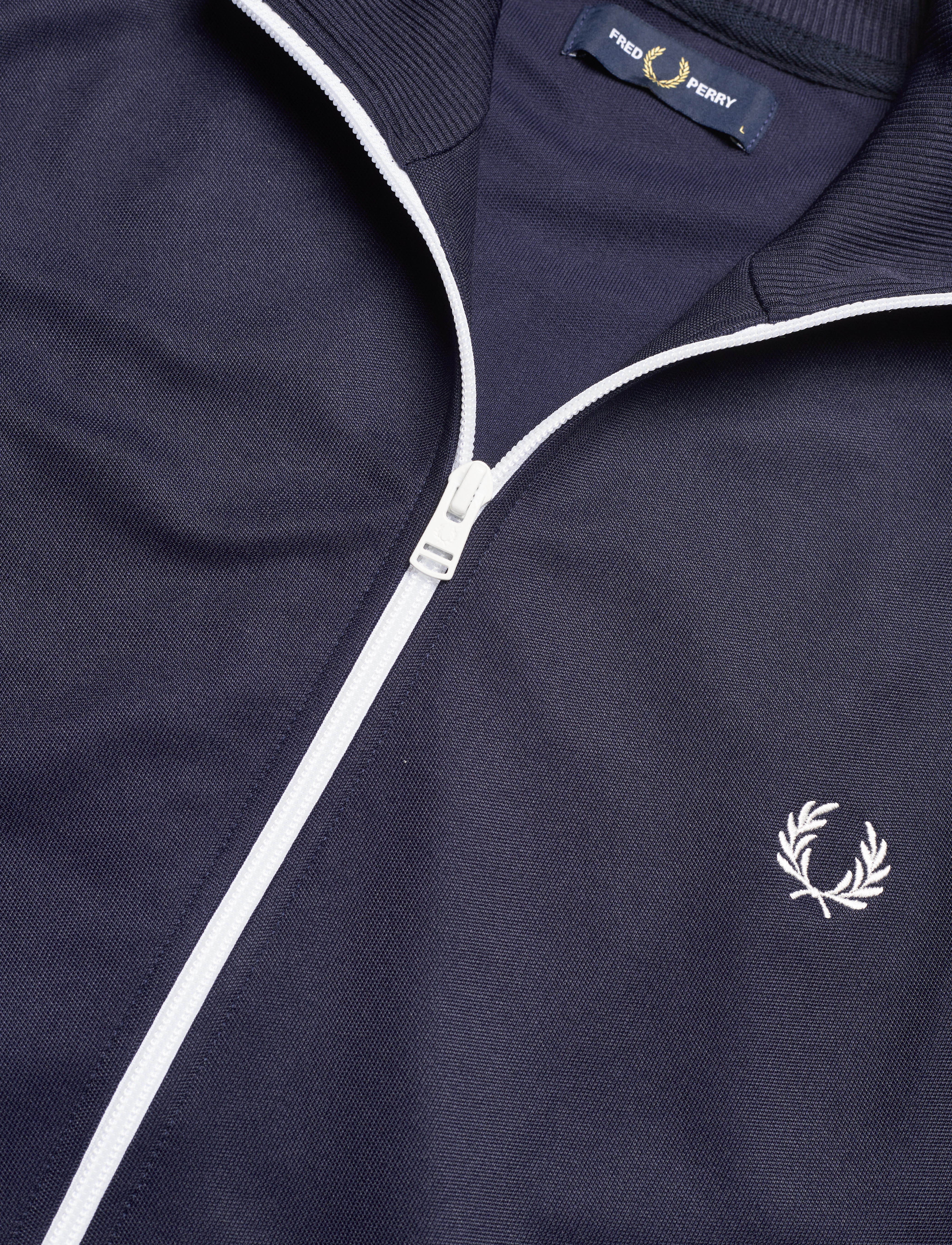 Fred Perry - TAPED TRACK JACKET - truien - carbon blue - 2