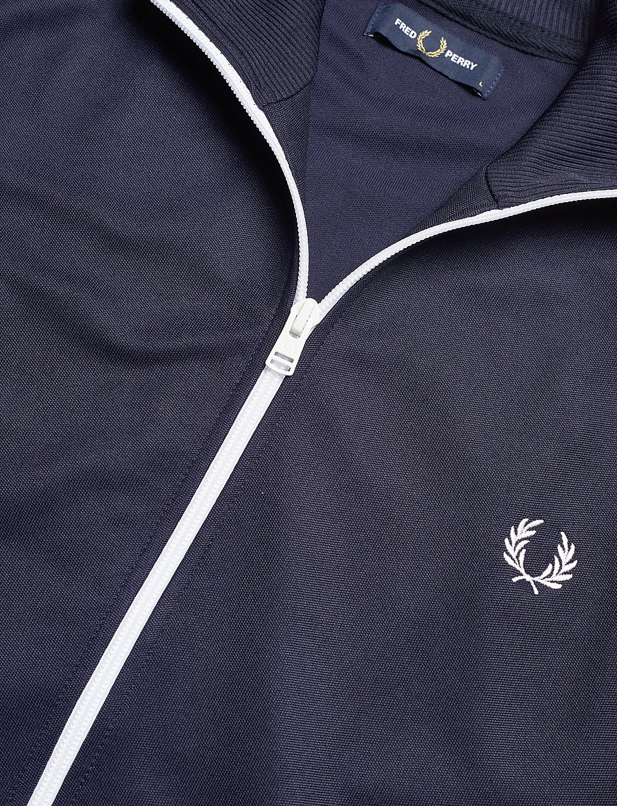 Fred Perry - TAPED TRACK JACKET - truien - carbon blue - 2