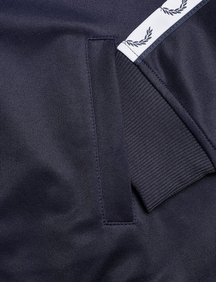 Fred Perry - TAPED TRACK JACKET - truien - carbon blue - 3