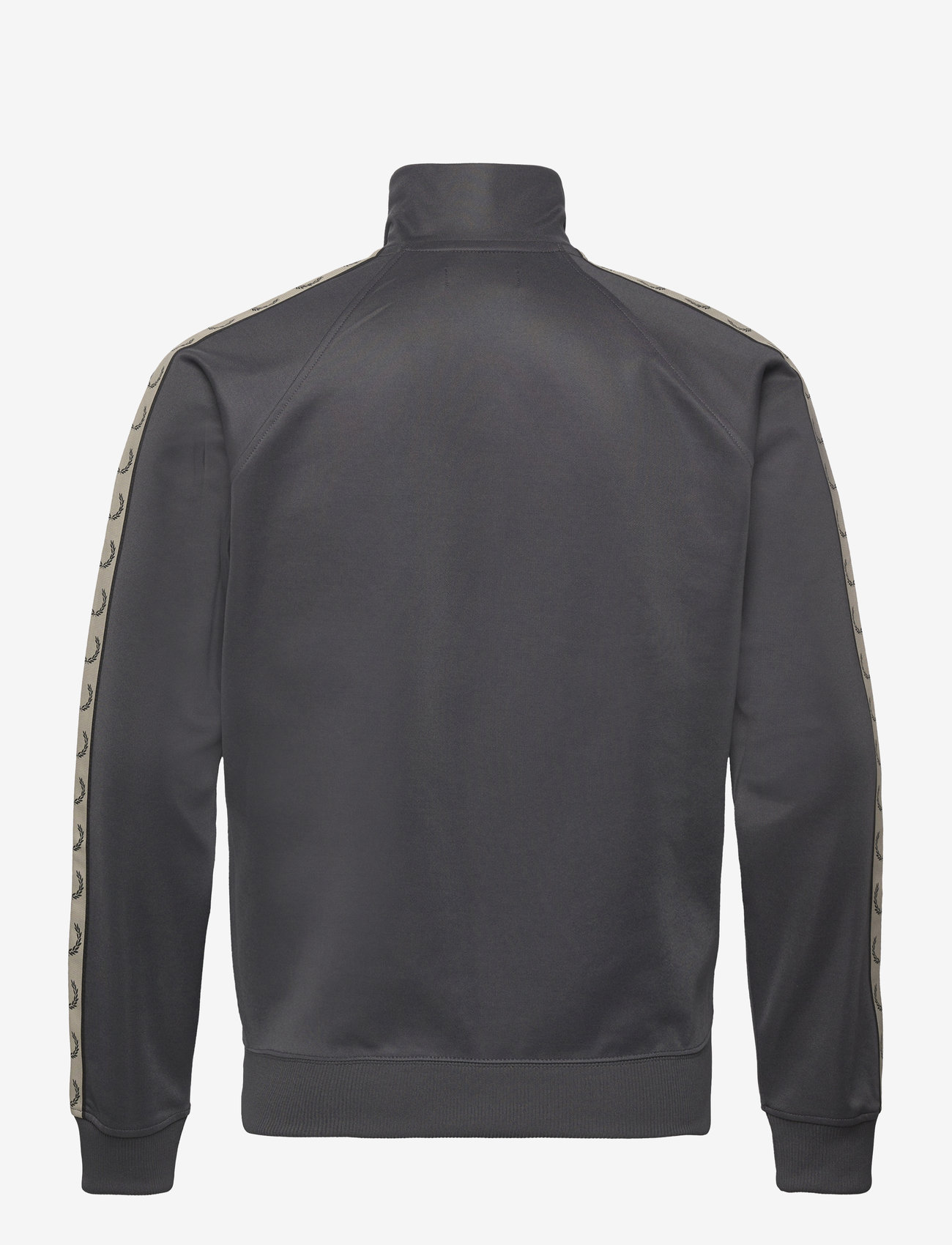 Fred Perry - CONTRAST TAPE TRACK JKT - sweatshirts - anchor grey/blk - 1