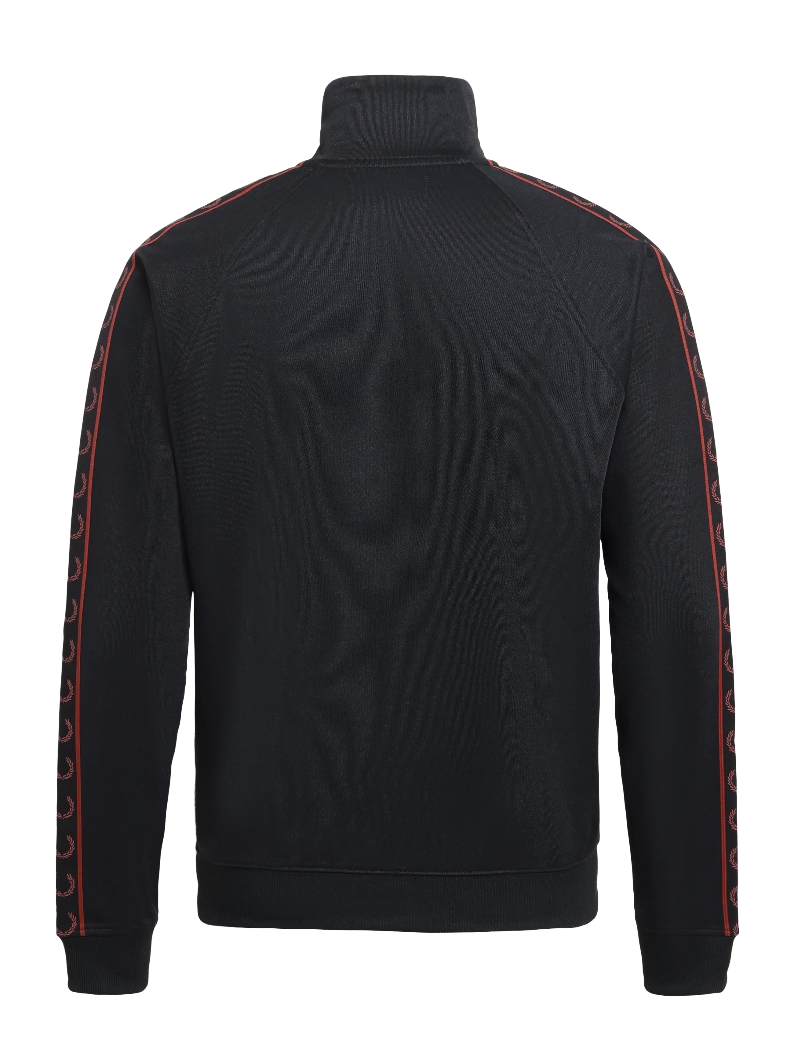 Fred Perry - CONTRAST TAPE TRACK JKT - Överdelar - black - 1