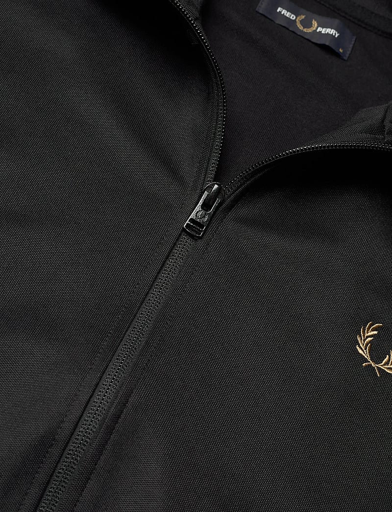 Fred Perry - CONSTRAST TAPED TRK JKT - veste sport - black/shadedston - 2