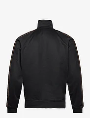 Fred Perry - CONTRAST TAPE TRK JKT - sweatshirts - black/warm stone - 1
