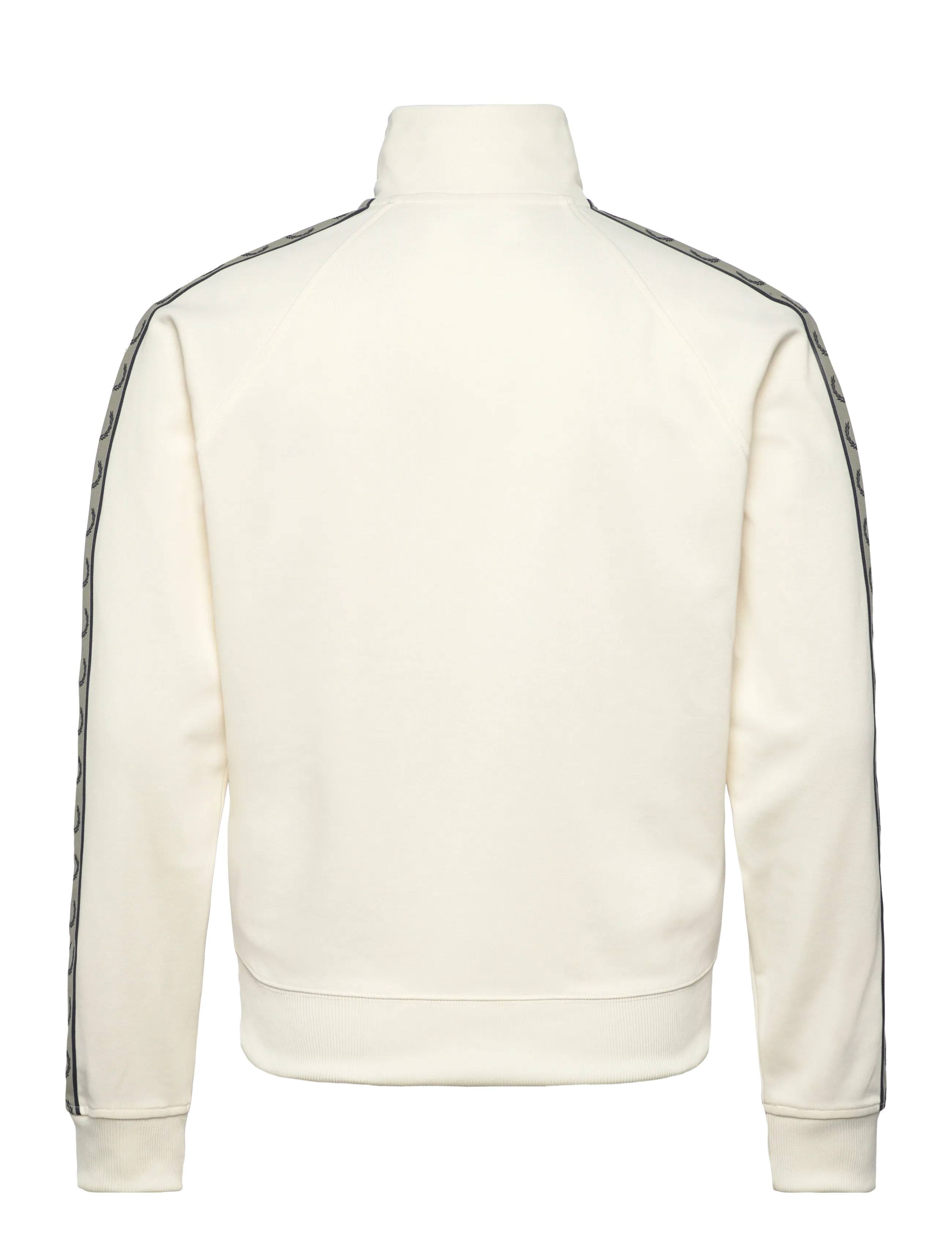 Fred Perry - CONTRAST TAPE TRACK JKT - sweatshirts - ecr/nvy/seagrss - 2