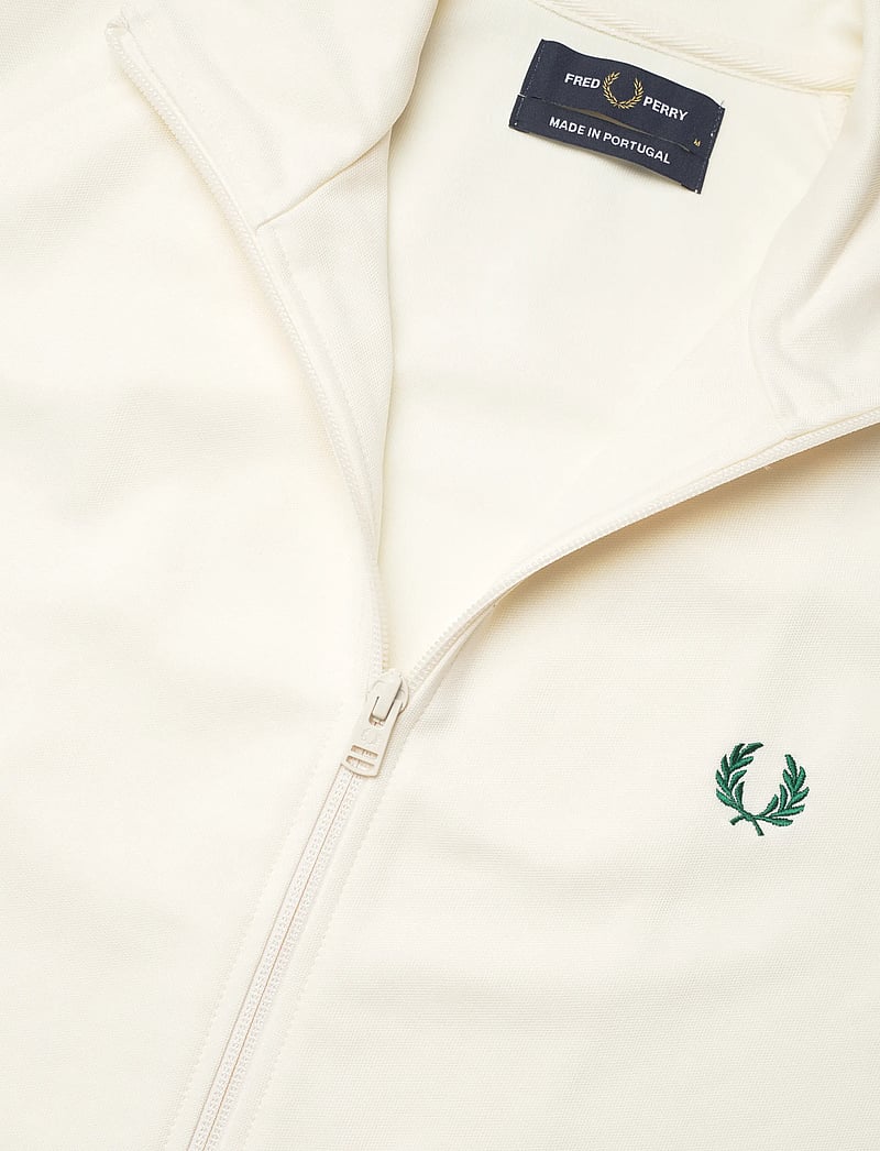 Fred Perry - CONTRAST TAPE TRACK JKT - oberteile - ecru - 4