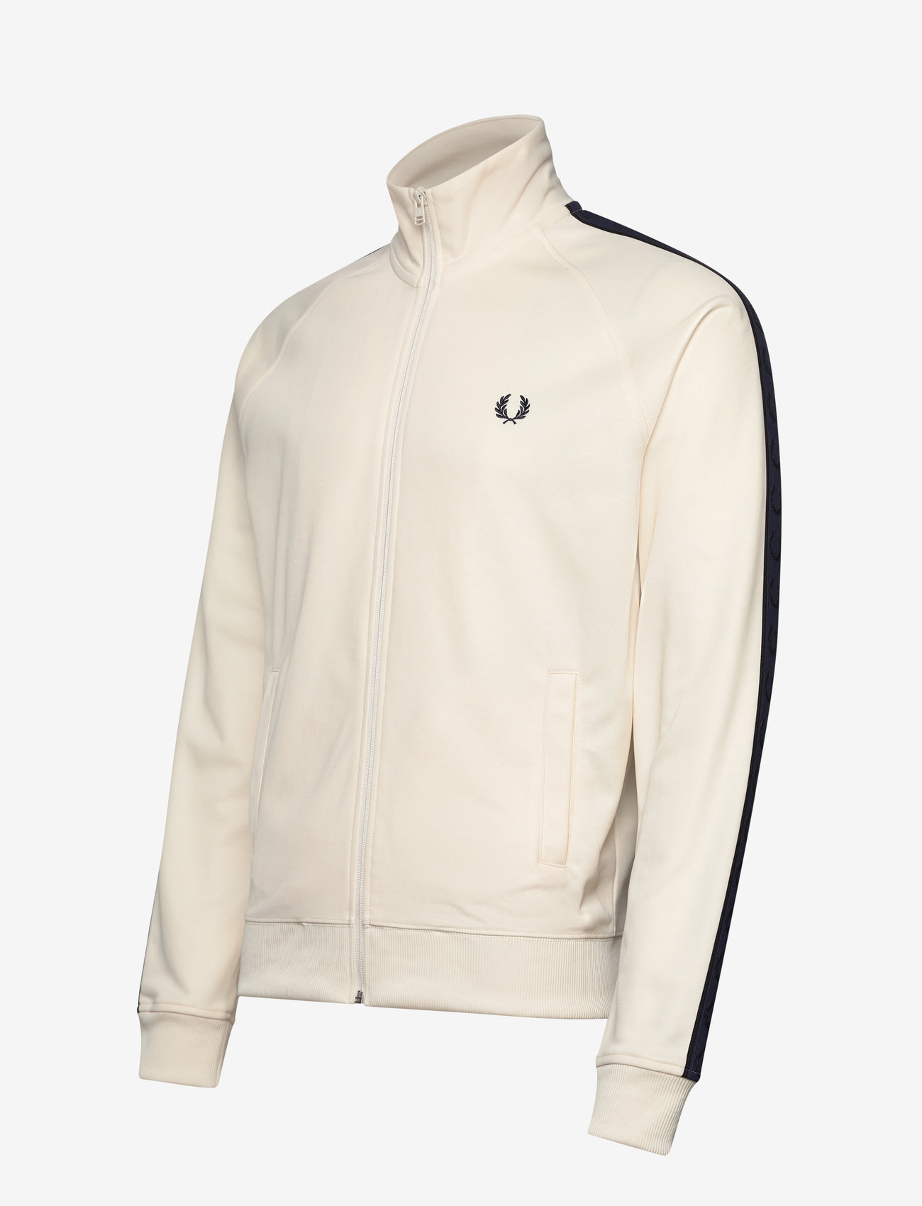 Fred Perry - CONTRAST TAPE TRK JKT - shoppa efter tillfälle - ecru/tennis blue - 2