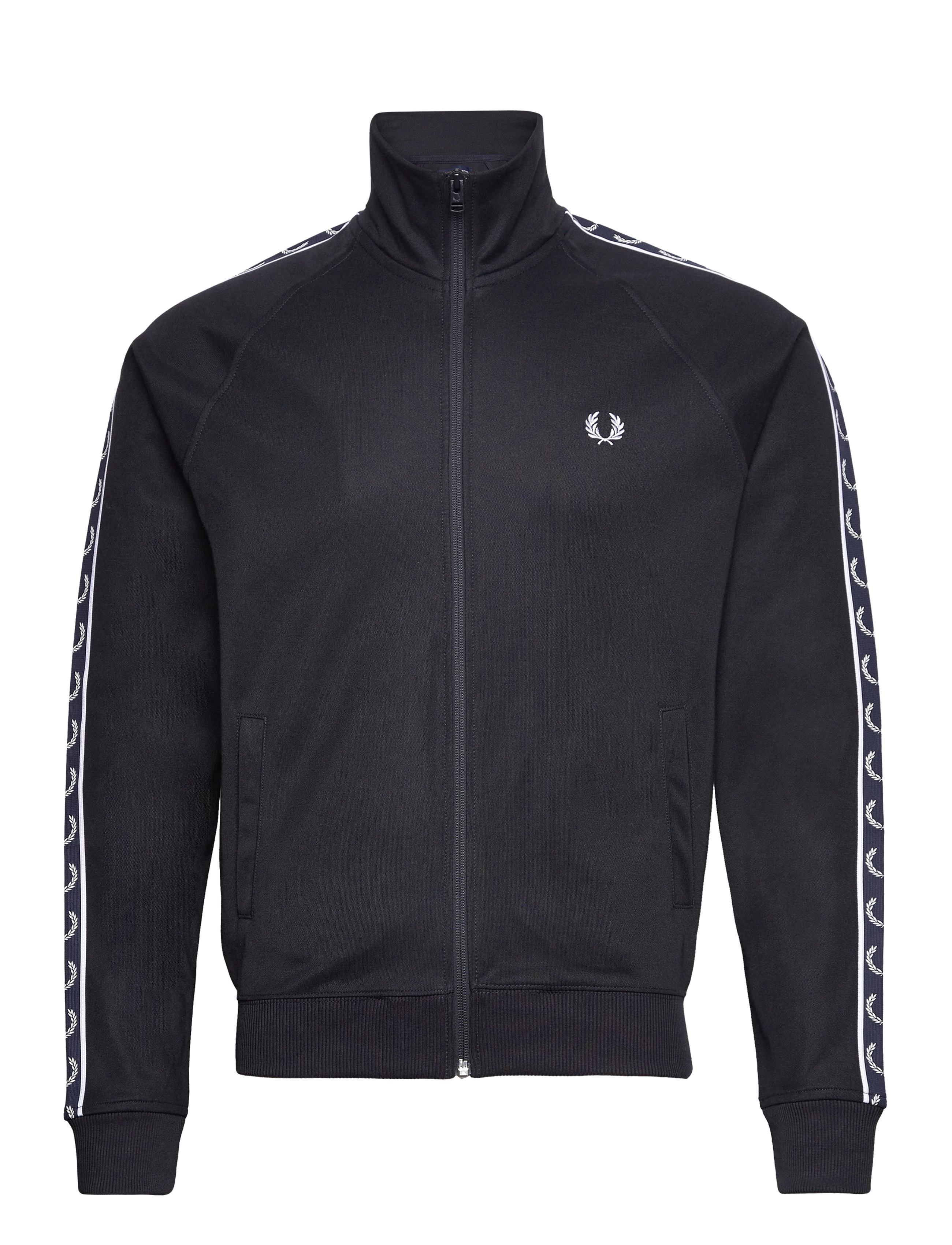 CONTRAST TAPE TRACK JKT - NAVY