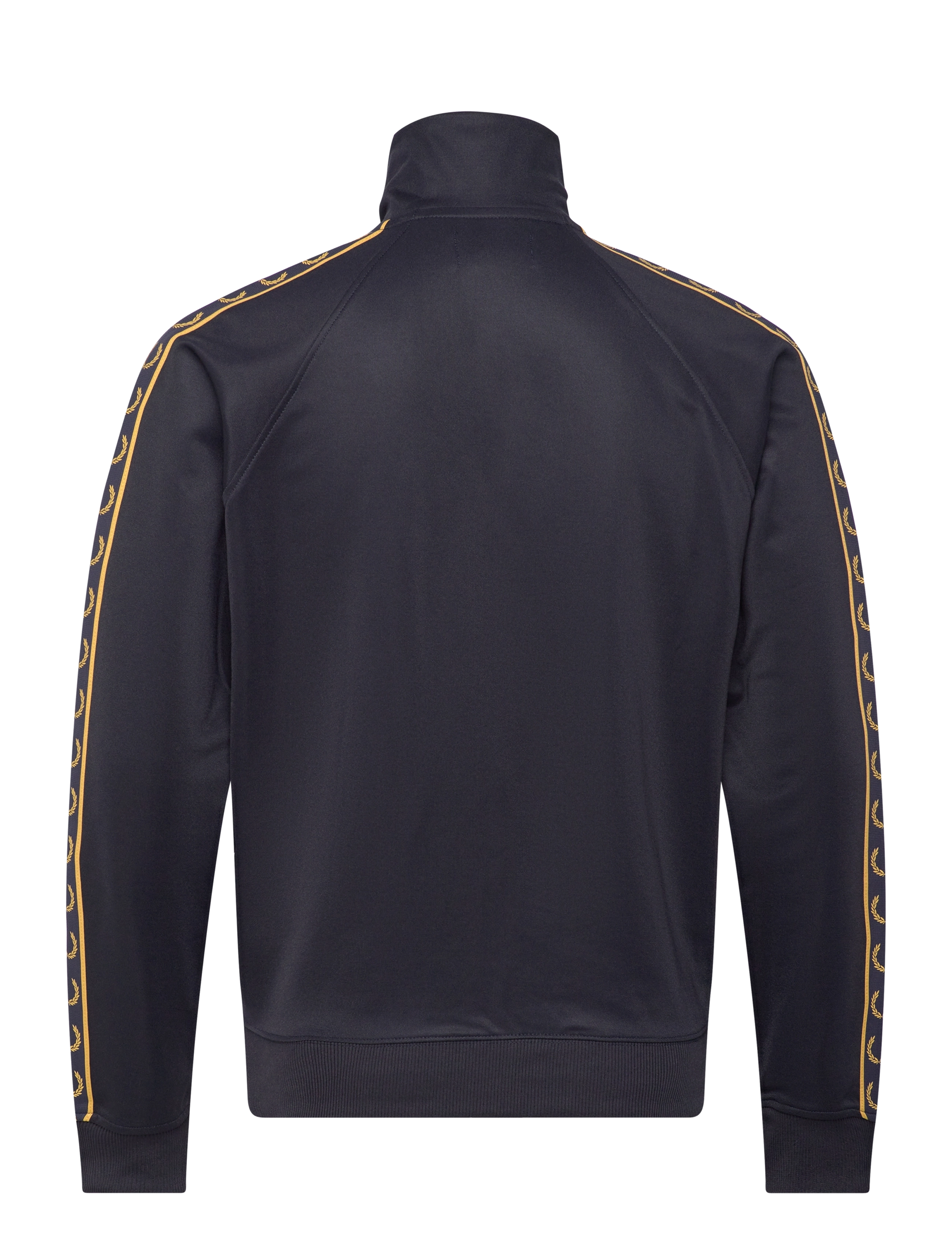 Fred Perry - CONTRAST TAPE TRACK JKT - mænd - navy/honeycomb - 1