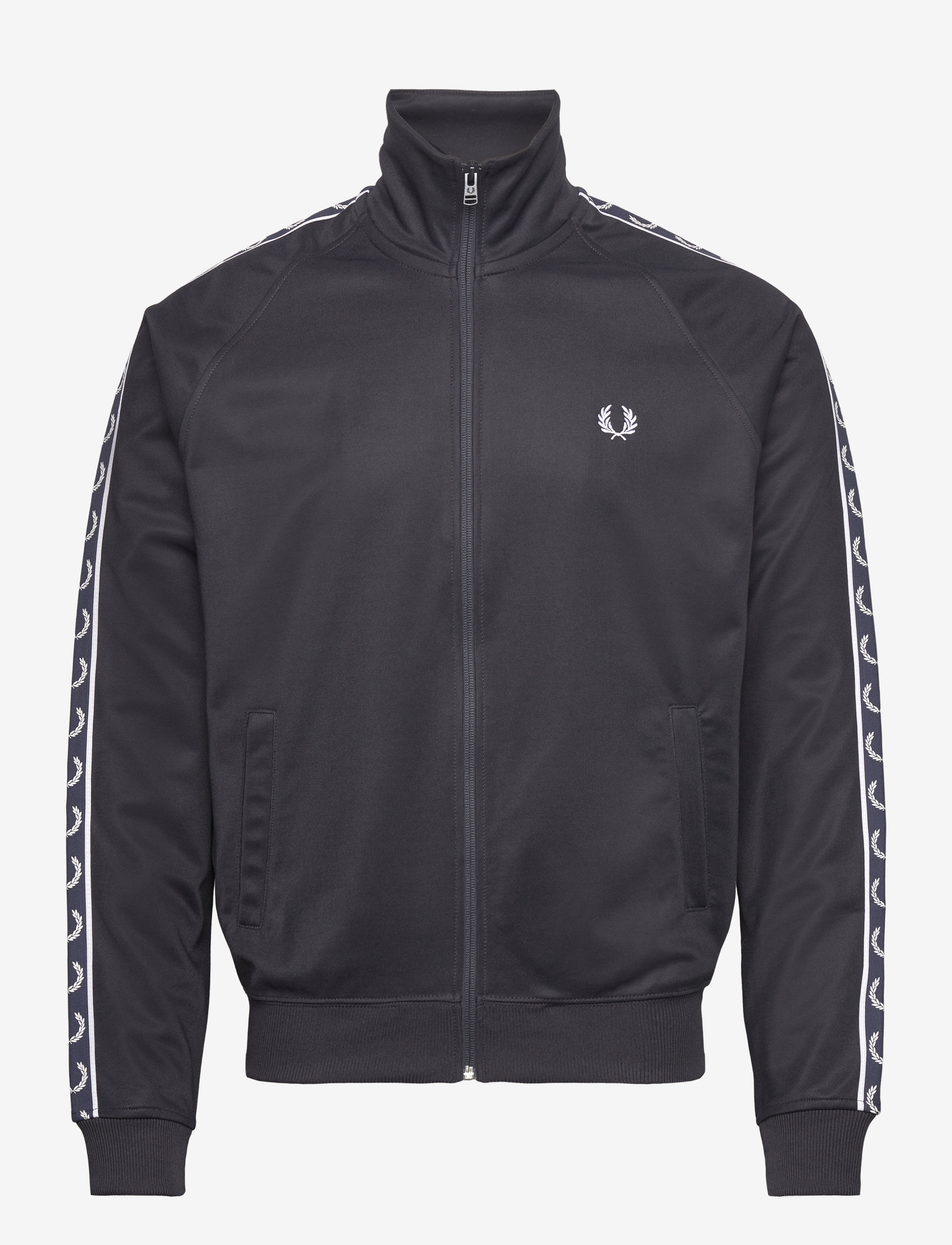Fred Perry - CONTRAST TAPE TRACK JKT - mænd - navy/navy - 0